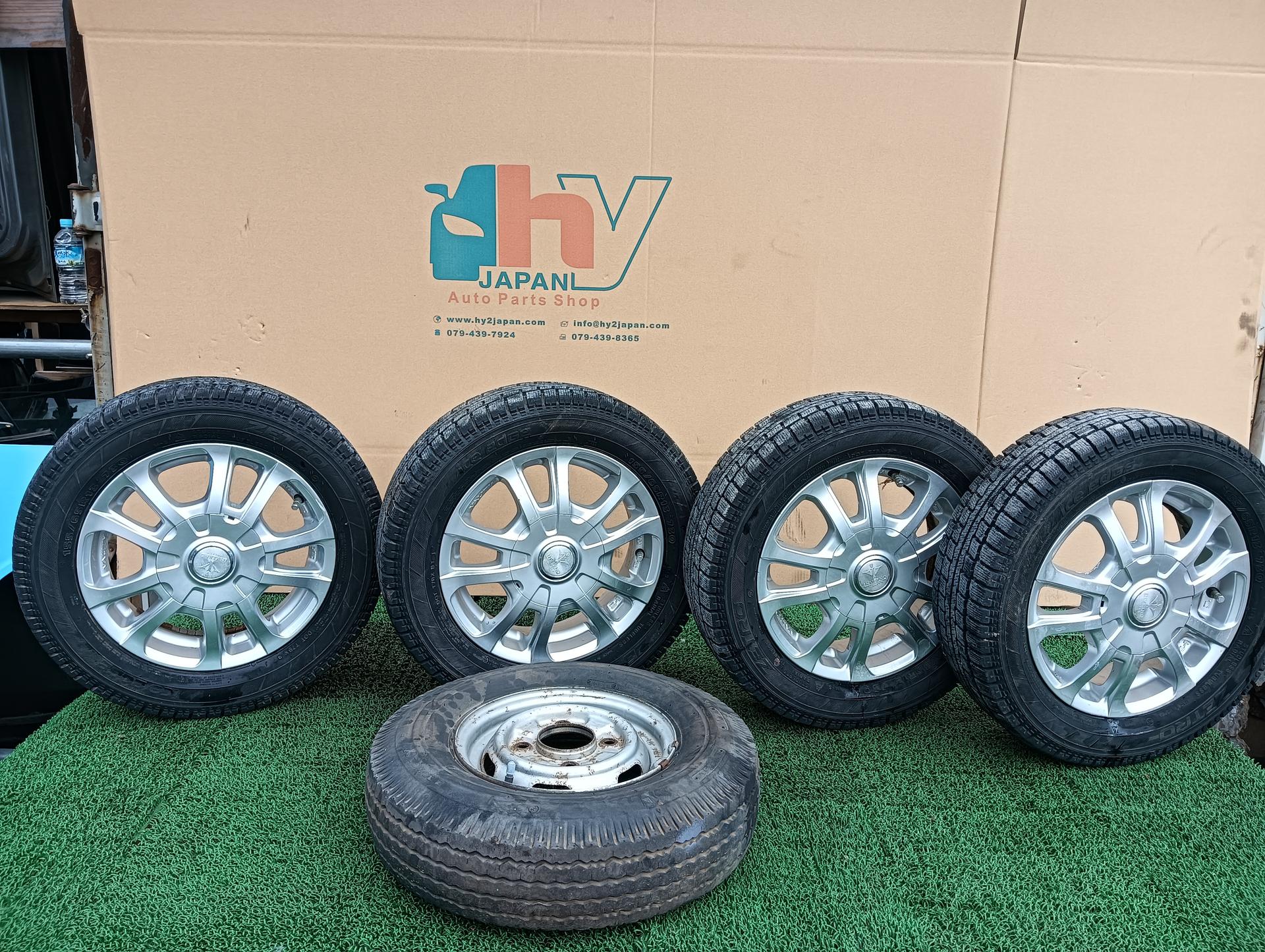 ダイハツ ロードホイールセット ハイゼットトラック M-S65,