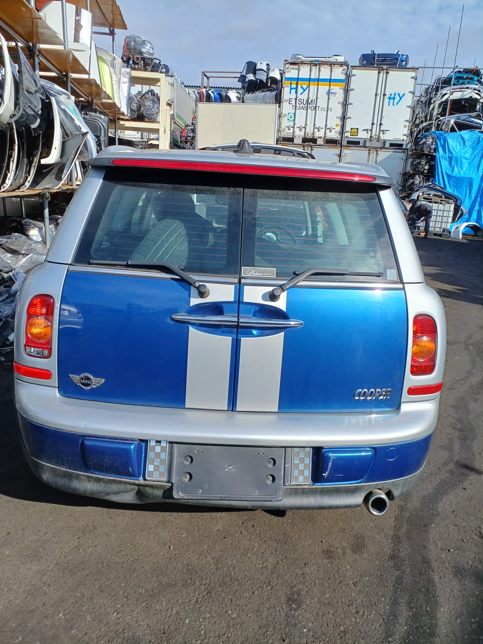 BMWミニ クーパー リアピラー 右 クラブマン ABA-ML16 2008 走行 96935㎞