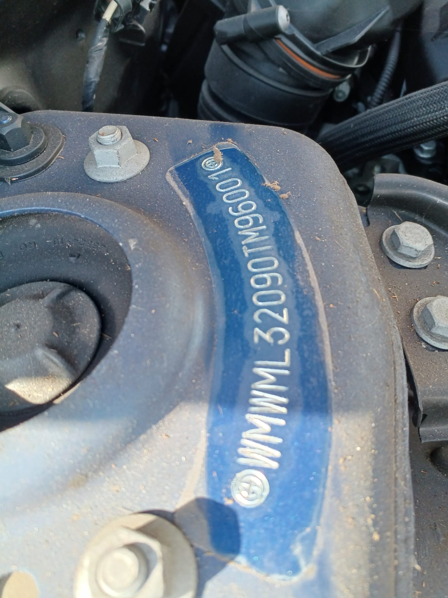 BMWミニ クーパー リアピラー 右 クラブマン ABA-ML16 2008 走行 96935㎞