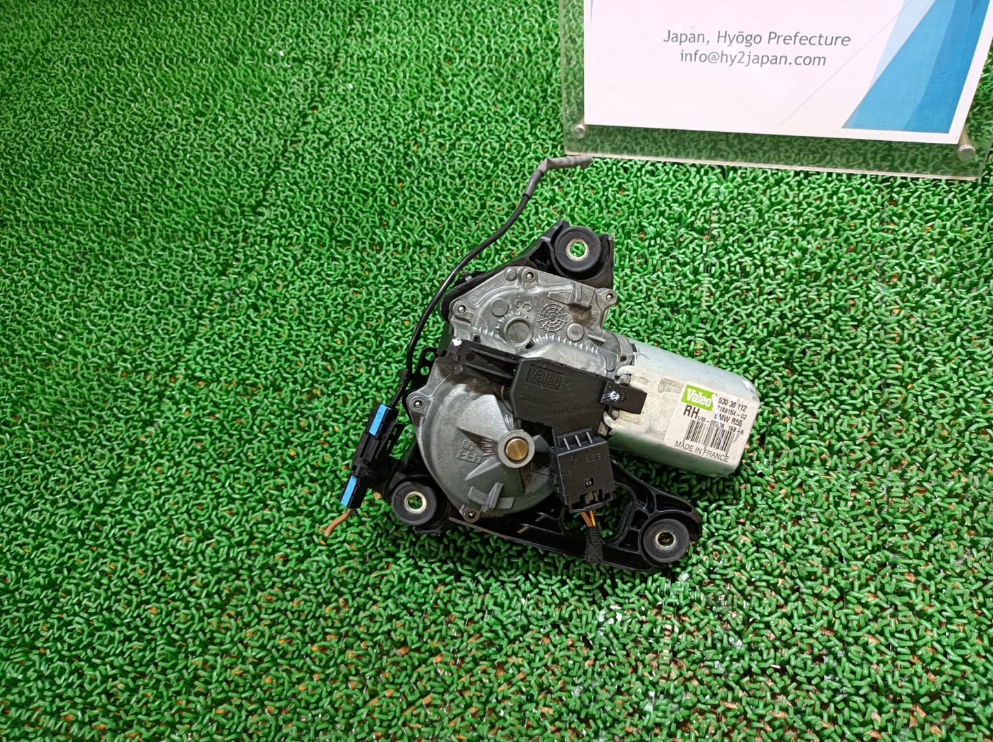 BMW リアワイパーモーター ミニクーパー クラブマン 2009 ABA-ML16