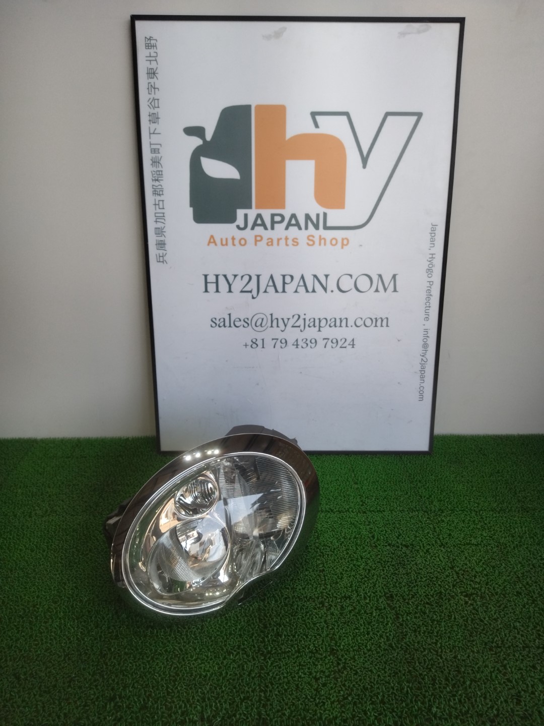 DBA-SV16 SV16 R53 / R50 クーパー S ヘッドライト ヘッドランプ 右 HID バラスト付き 2010