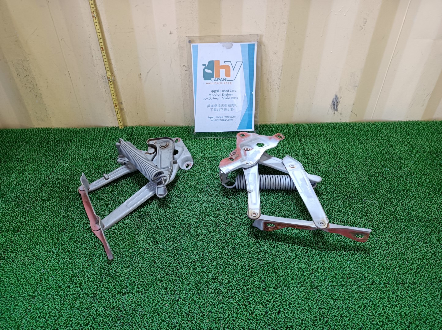 希少 A-MS90 MS90 MS95, MS83, MS85, RS80 Bタイプ（ハードトップHT） クラウン フードヒンジ 左右 1975 走行44266㎞ 53410-30040 53420-30040