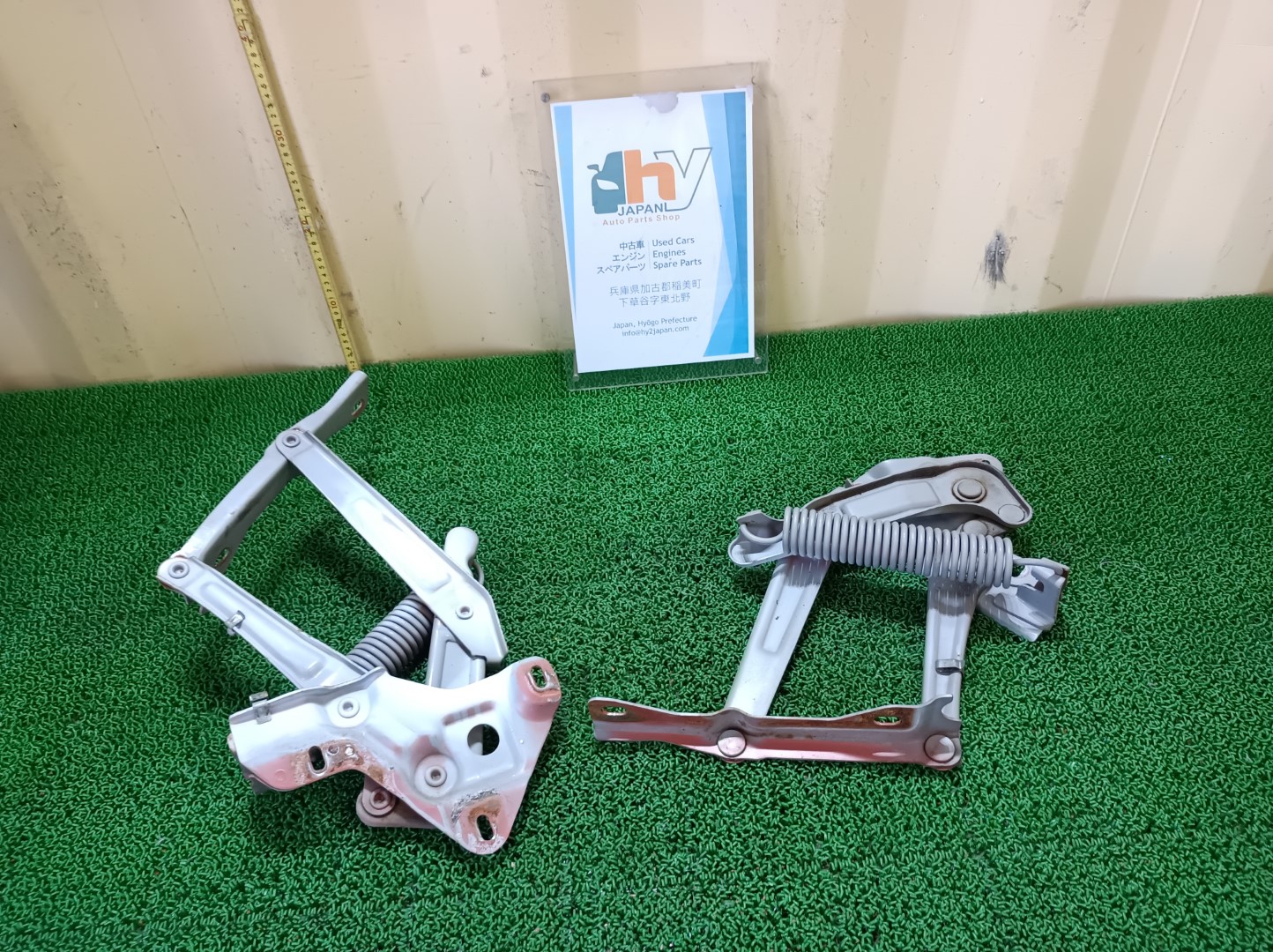 希少 A-MS90 MS90 MS95, MS83, MS85, RS80 Bタイプ（ハードトップHT） クラウン フードヒンジ 左右 1975 走行44266㎞ 53410-30040 53420-30040