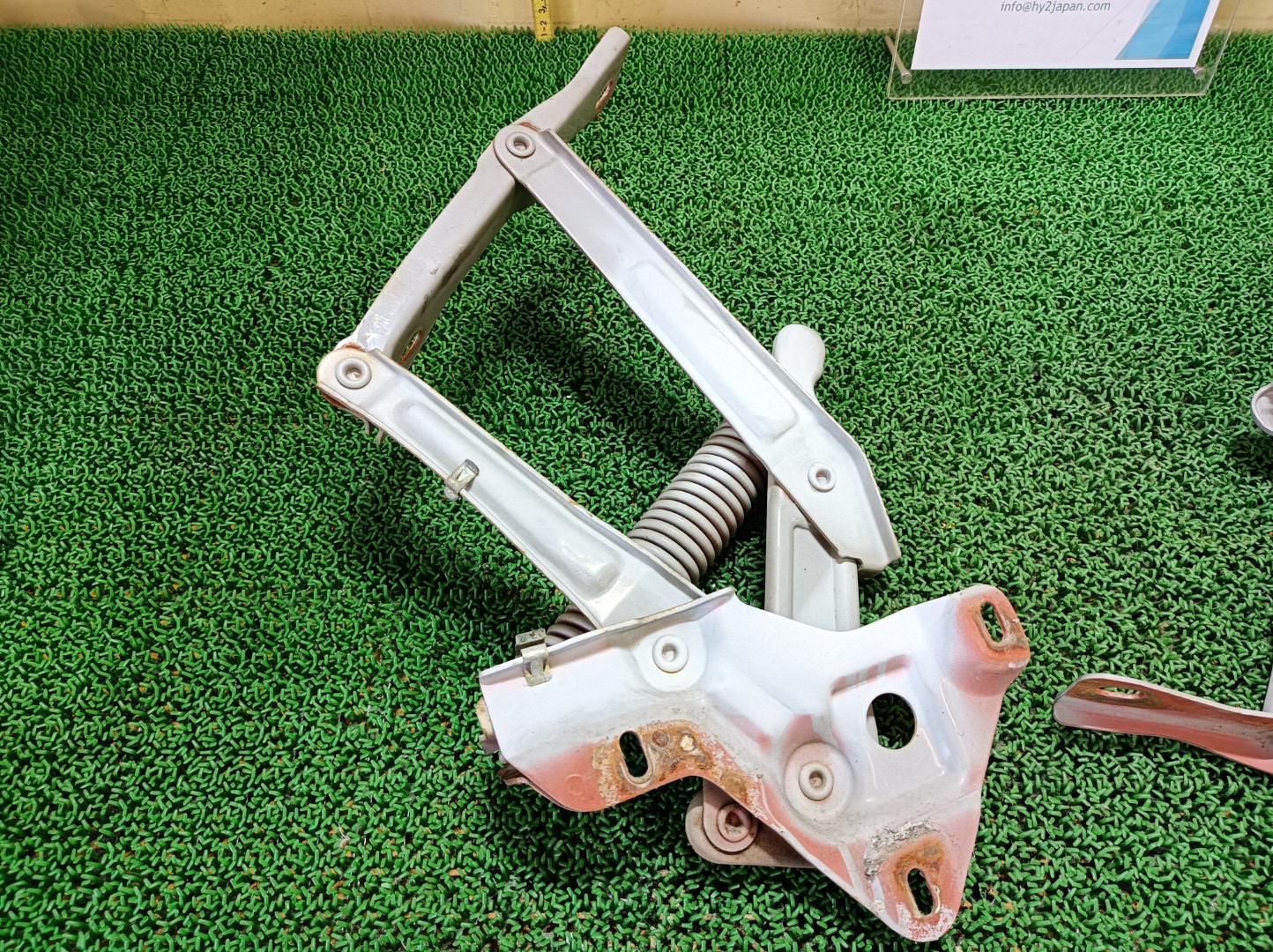 希少 A-MS90 MS90 MS95, MS83, MS85, RS80 Bタイプ（ハードトップHT） クラウン フードヒンジ 左右 1975 走行44266㎞ 53410-30040 53420-30040