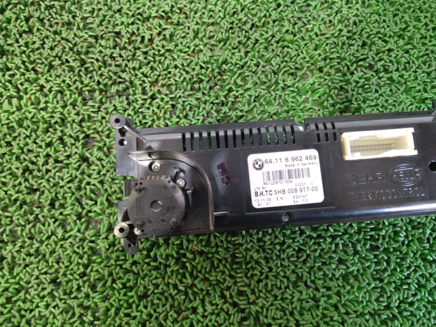 GH-RF16 RF16 MINI / R50,R53 R52 クーパーカブリオ エアコンスイッチパネル 2007 走行 94492 Km