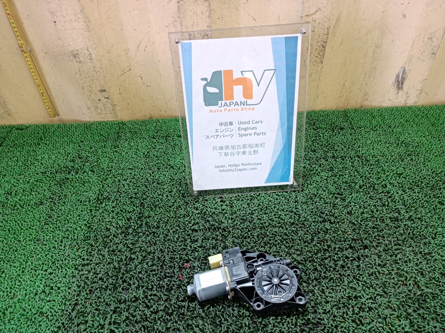 ミニ フロントウィンドウレギュレーターモーター 右 ワン ABA-ME14 ME14 R55 2007