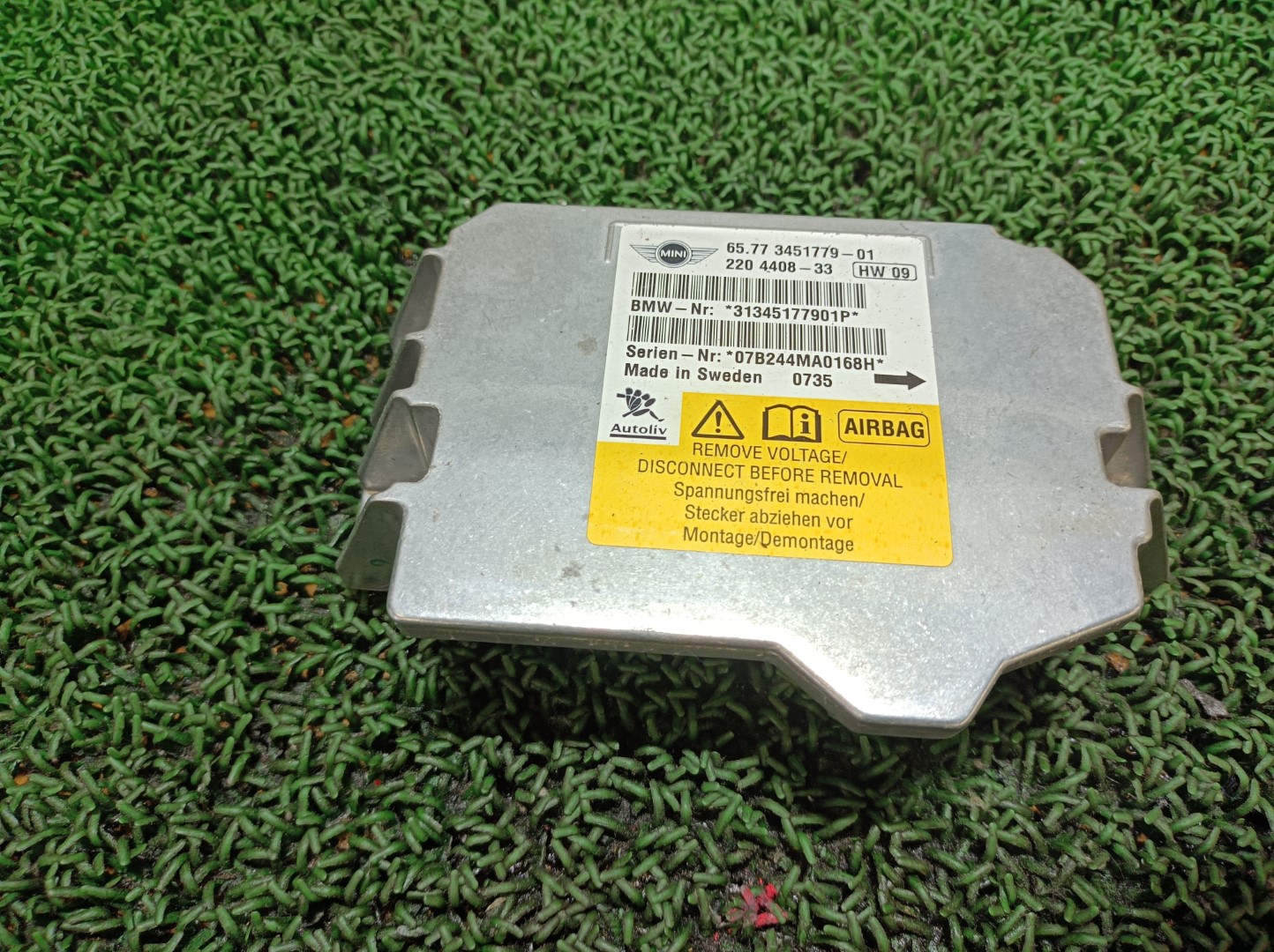 ミニ SRSユニット クーパーS ABA-MF16S MF16S R55 2007