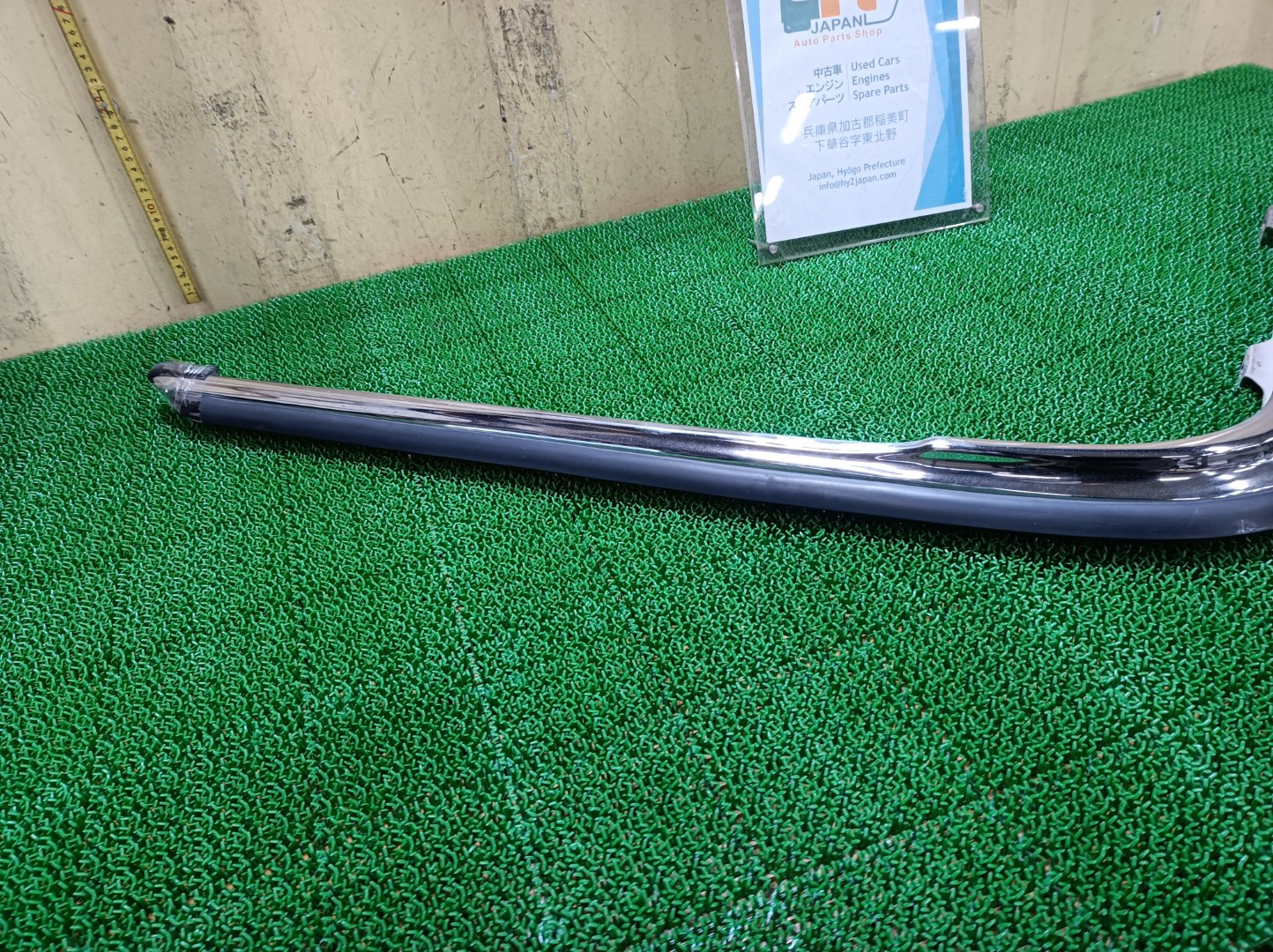 希少 メルセデスベンツ リアバンパーエクステンション 左 450E W116 1973