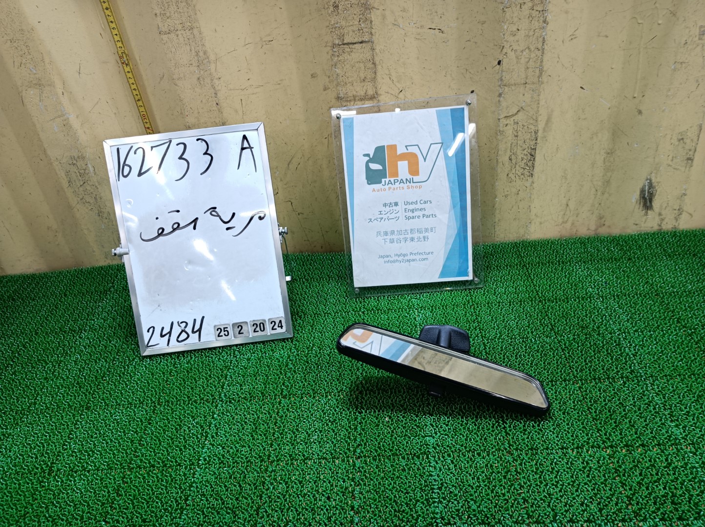 希少 メルセデスベンツ ルームミラー 450E W116 1973