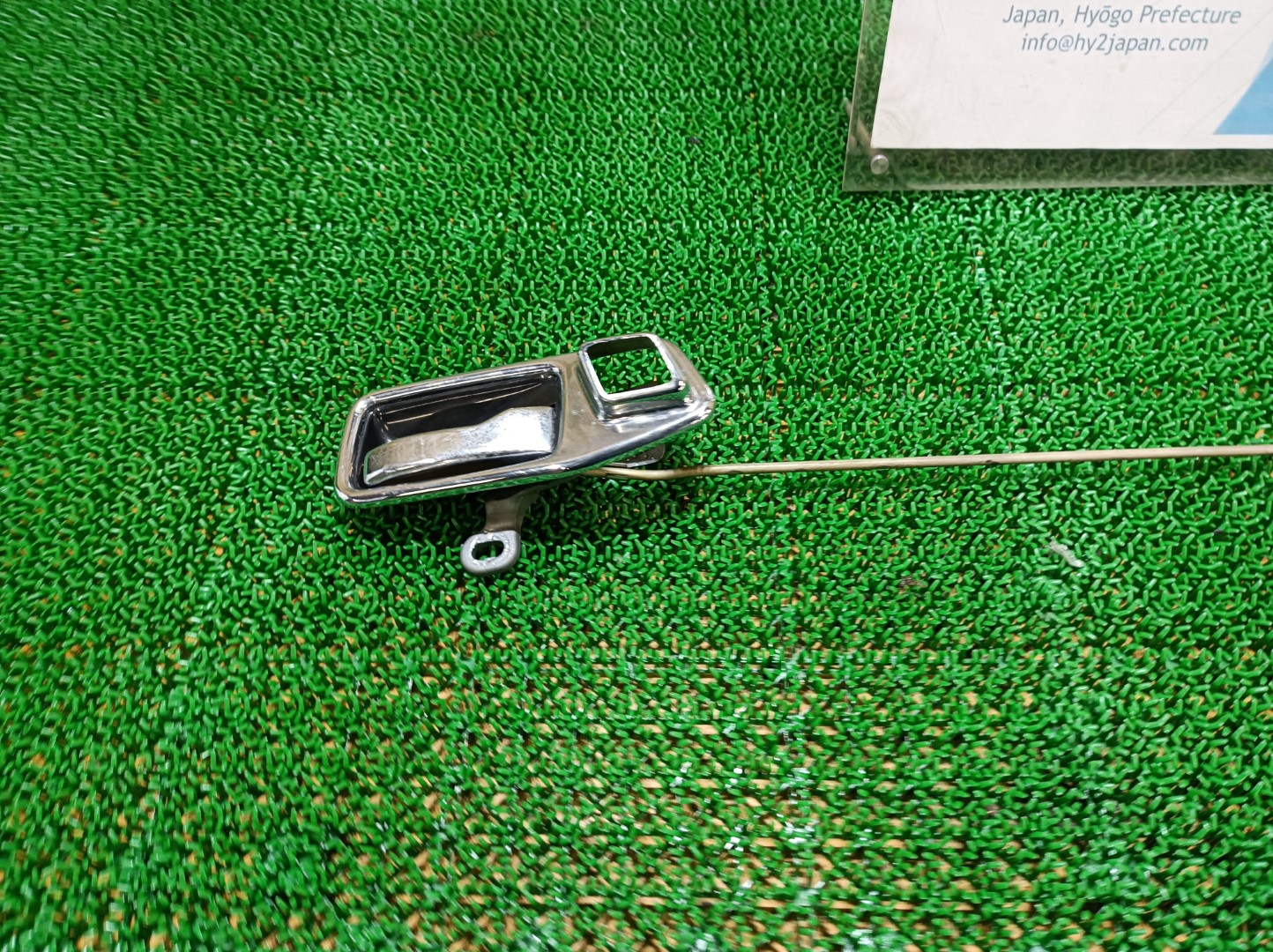 希少 メルセデスベンツ フロントドアインナーハンドル 右 450E W116 1973