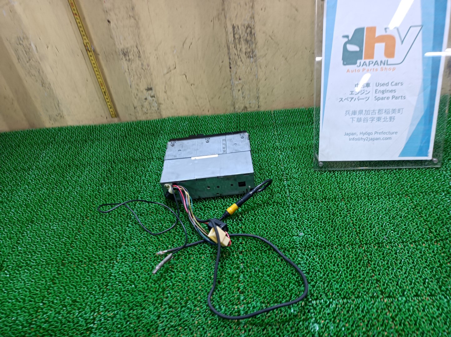 希少 メルセデスベンツ ラジオプレーヤー カセットプレーヤー 450E W116 1973
