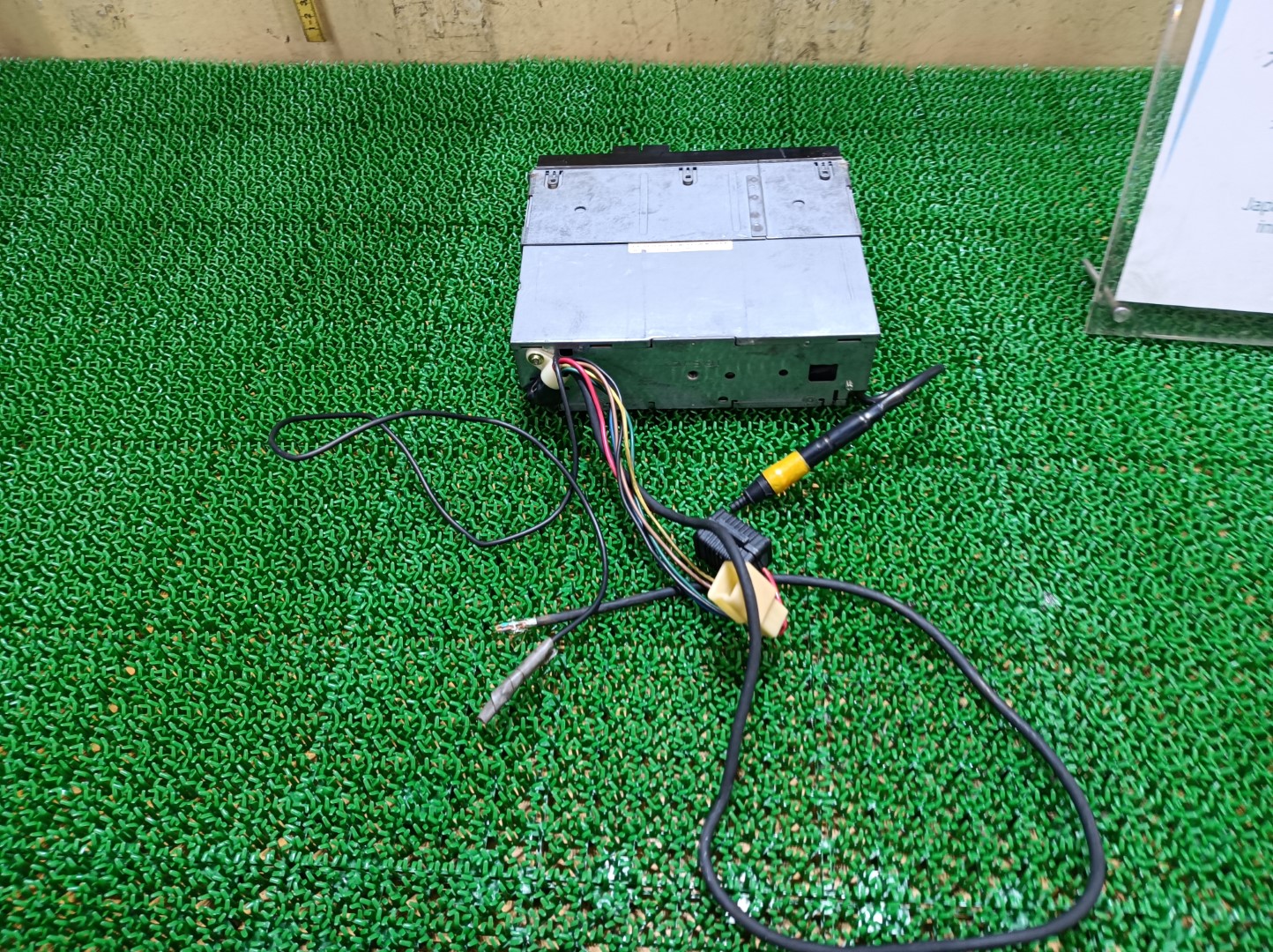 希少 メルセデスベンツ ラジオプレーヤー カセットプレーヤー 450E W116 1973