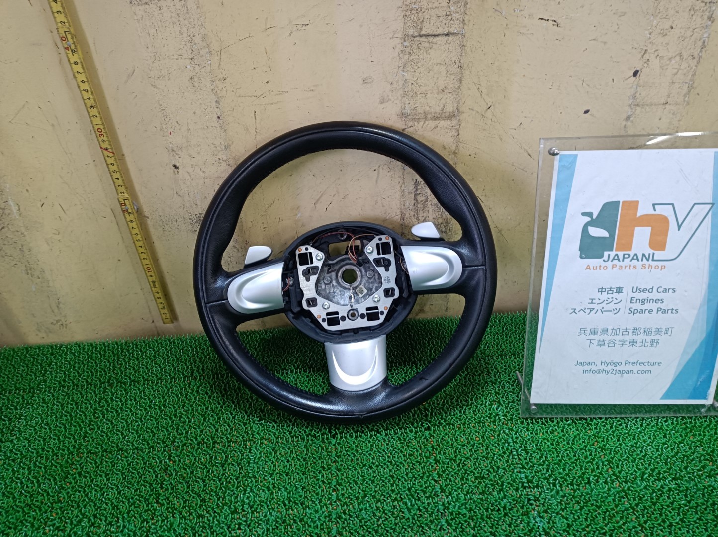 ミニ ステアリングホイール ハンドル エアバッグ無し クーパーS ABA-MF16S MF16S クラブマン / R55、カブリオ / R57 2010