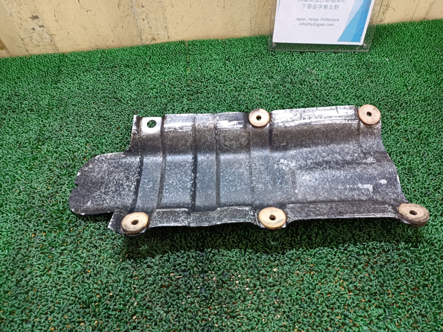 希少 メルセデスベンツ エキゾーストヒートシールド 450SE W116 1973