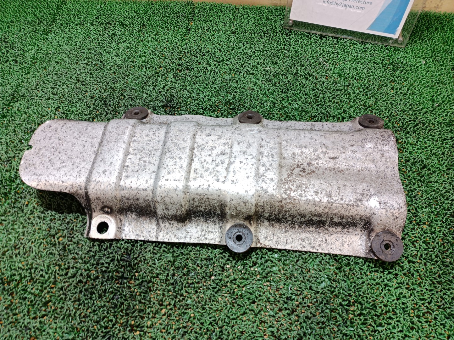 希少 メルセデスベンツ エキゾーストヒートシールド 450SE W116 1973