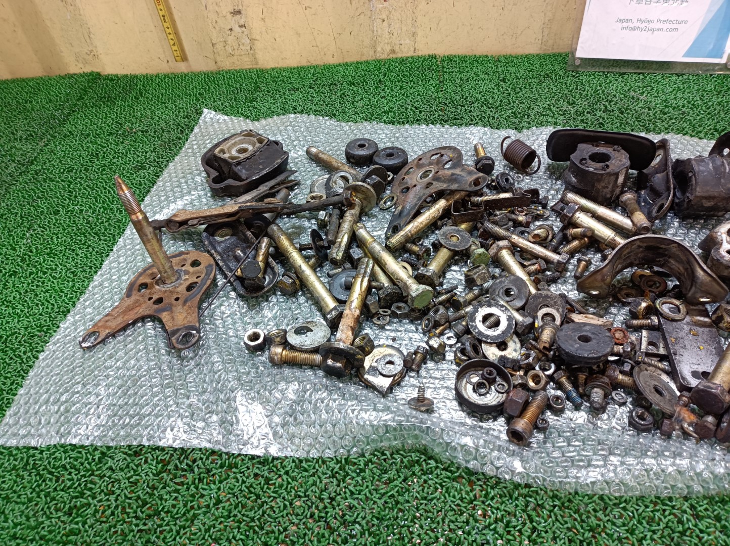 希少 メルセデスベンツ サスペンションボルト＆ナット 450SE W116 1973