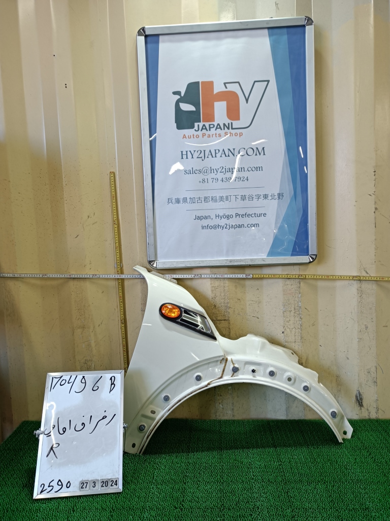 ミニ フロントフェンダー 右 ワン DBA-SR16 SR16 R56 MINIクラブマン/R55,R55 LCI MINI カブリオ/R57,R57 LCI MINIロードスター/R59 2011