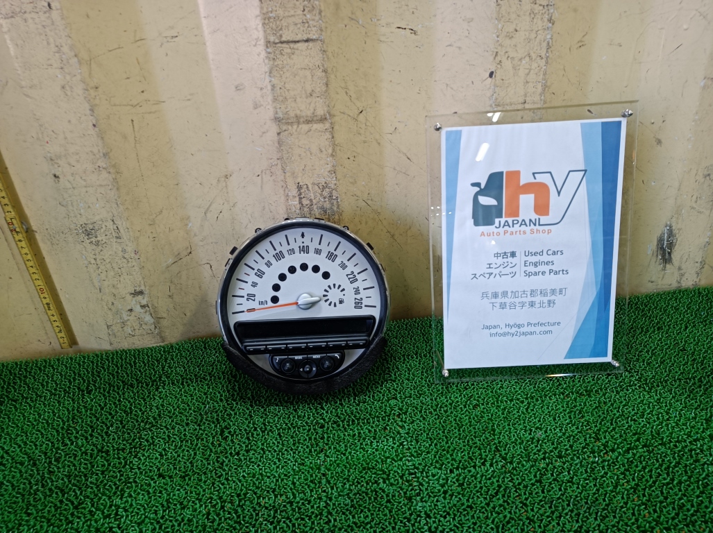 ミニ スピードメーター ワン DBA-SR16 SR16 MINIクラブマン/R55 LCI MINI カブリオ/R57 LCI MINIロードスター/R59 MINI ペースマン/R61 2011