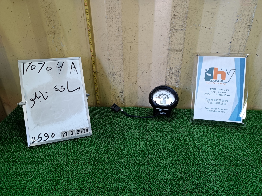 ミニ タコメーター ワン DBA-SR16 SR16 ミニクラブマン / R55 ミニ カブリオ / R57 ミニクーペ / R58 ミニロードスター / R59 2011