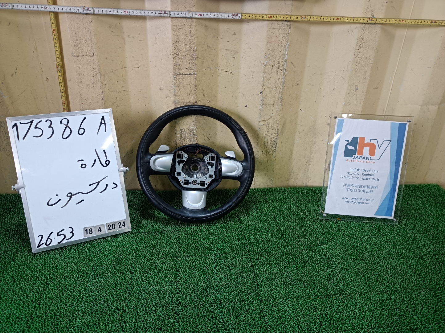 ミニ ステアリングホイール エアバッグ無し クーパーS ABA-MF16S MF16S 2007