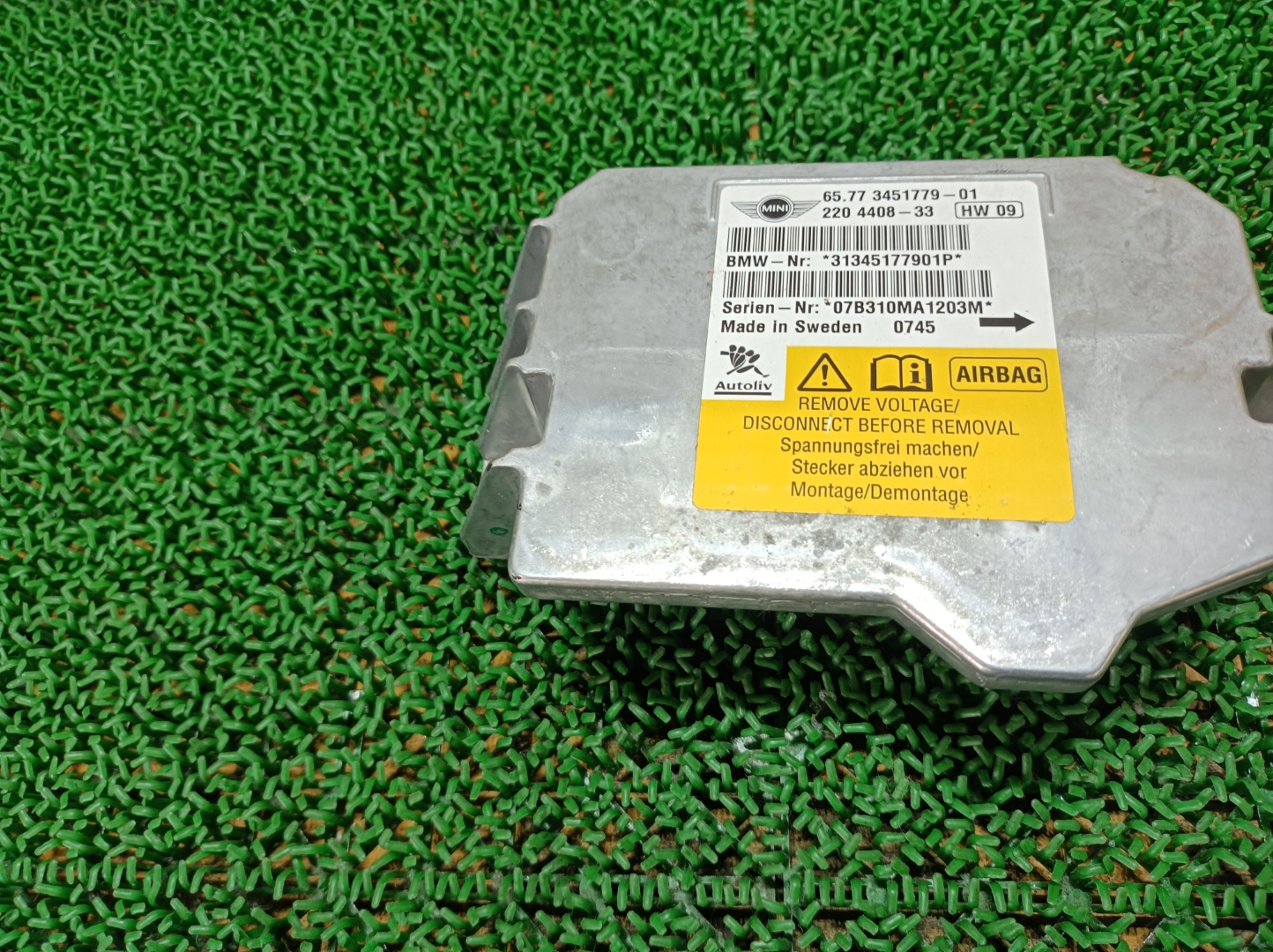ミニ SRSユニット クーパーS ABA-MF16S MF16S R55 2007