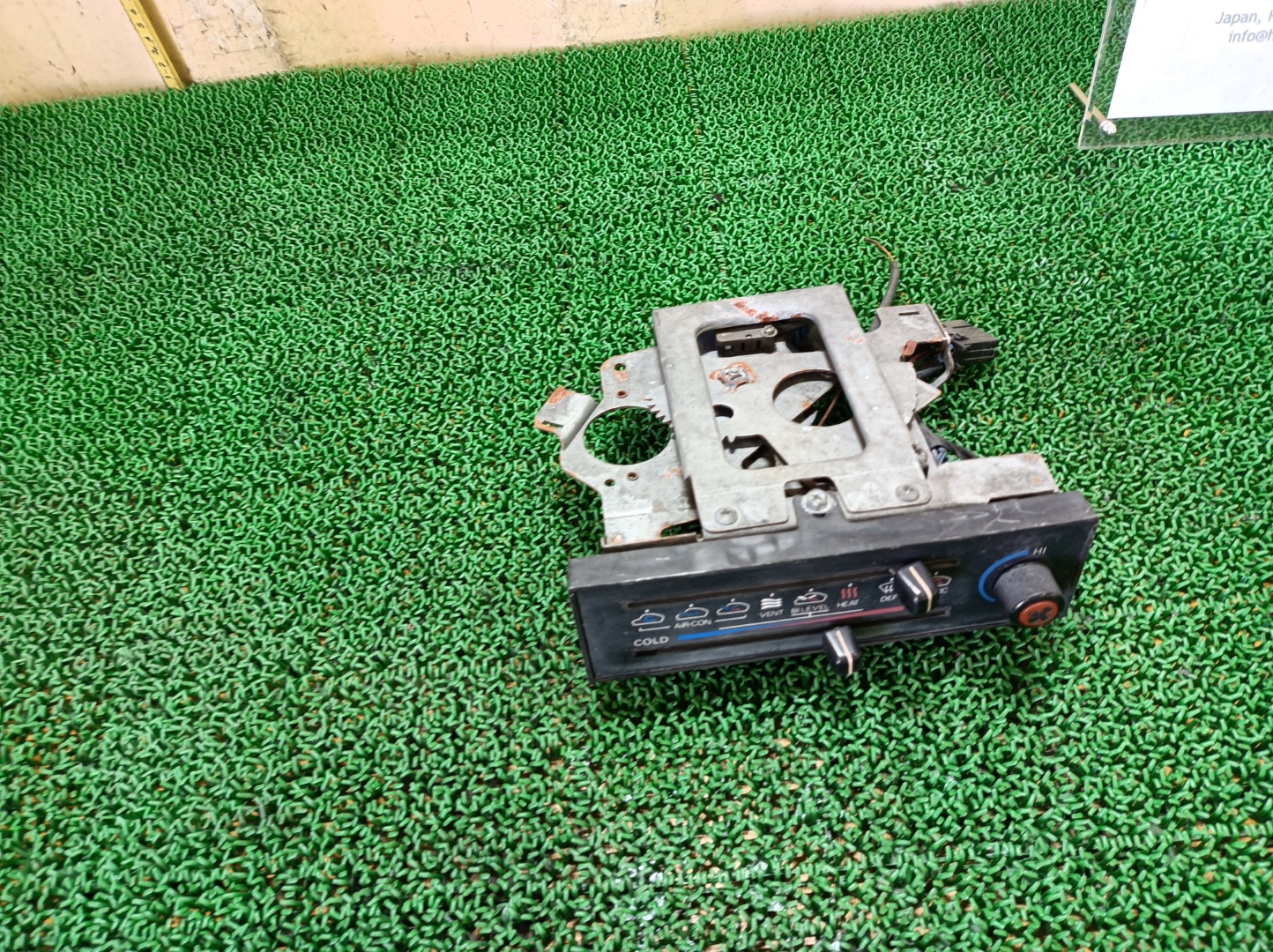 日産 ヒーターコントロールパネル フェアレディZ E-S130 S130 HS130 1982