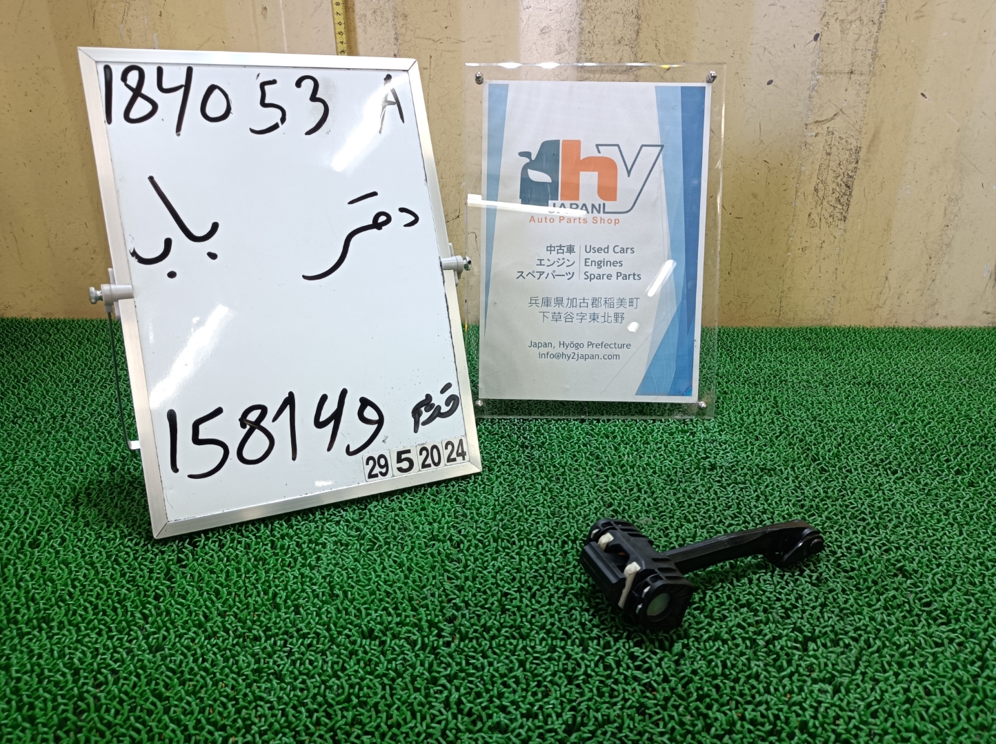 ミニ リアドアチェック 右 クーパーS DBA-ZF16 ZF16 2012
