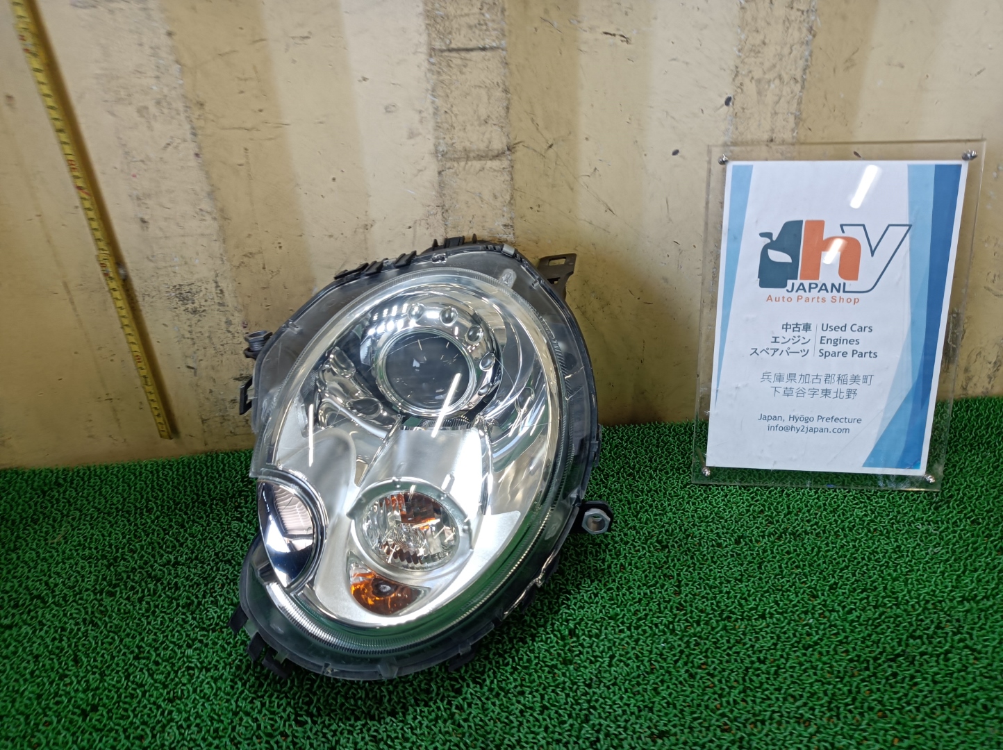 ミニ ヘッドライト 左 クーパーS ABA-MF16S MF16S R56LCI ミニカブリオ/R57 ミニクラブマン/R55 ミニクーペ/R58 ミニロードスター/R59 2008