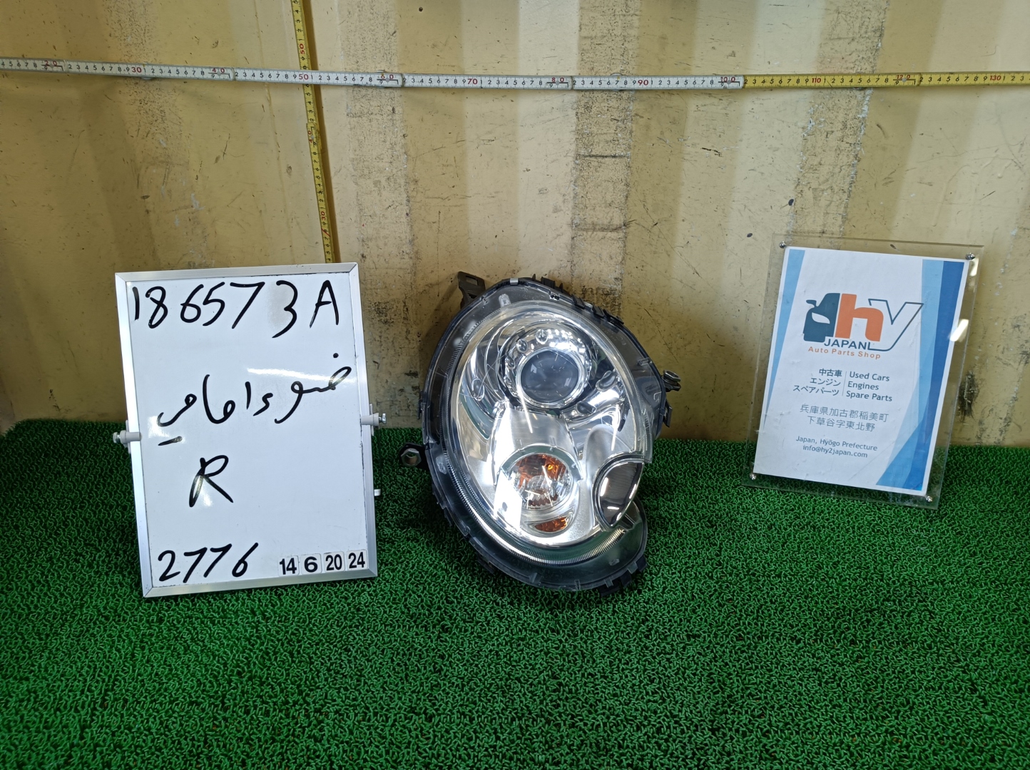 ミニ ヘッドライト 右 クーパーS ABA-MF16S MF16S R56LCI ミニカブリオ/R57 ミニクラブマン/R55 ミニクーペ/R58 ミニロードスター/R59 2008