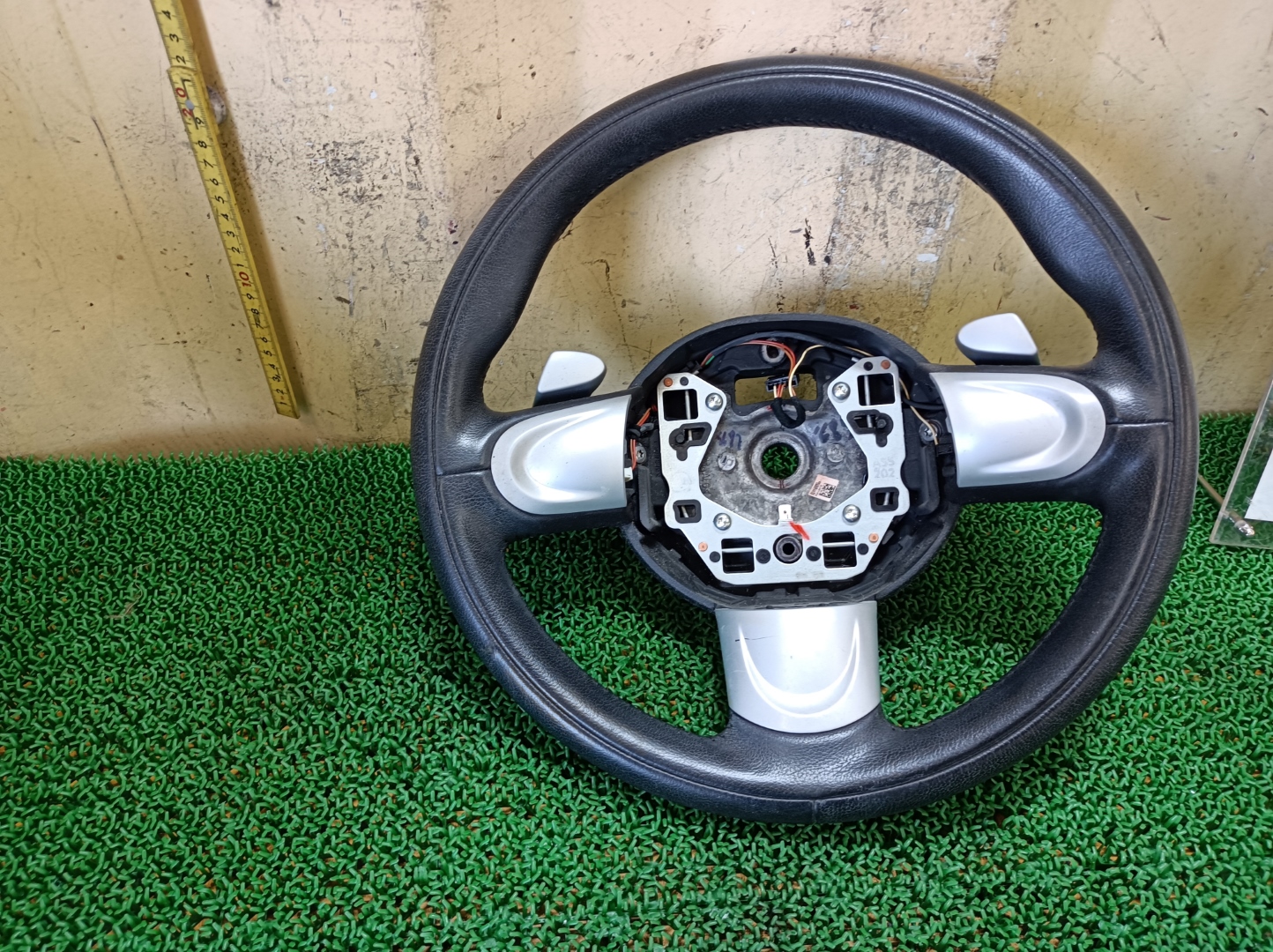 ミニ ステアリングハンドル ホイール エアバッグ無し クーパーS ABA-MF16S MF16S ミニ カブリオ / R57 ミニ クラブマン / R55 2008