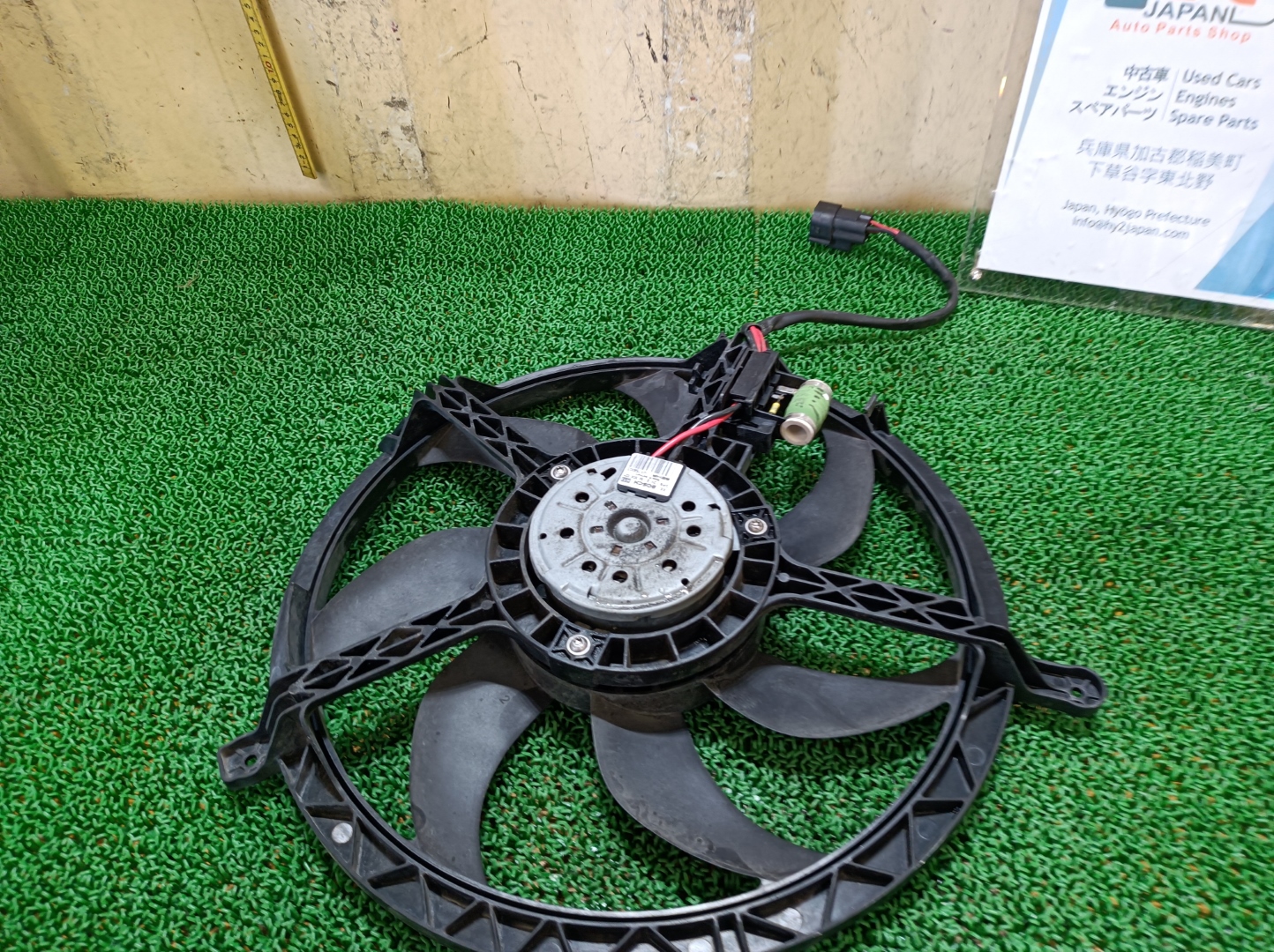 ミニ ラジエーターファンシュラウド クーパーS ABA-MF16S MF16S ミニ カブリオ / R57 ミニ クラブマン / R55 2008