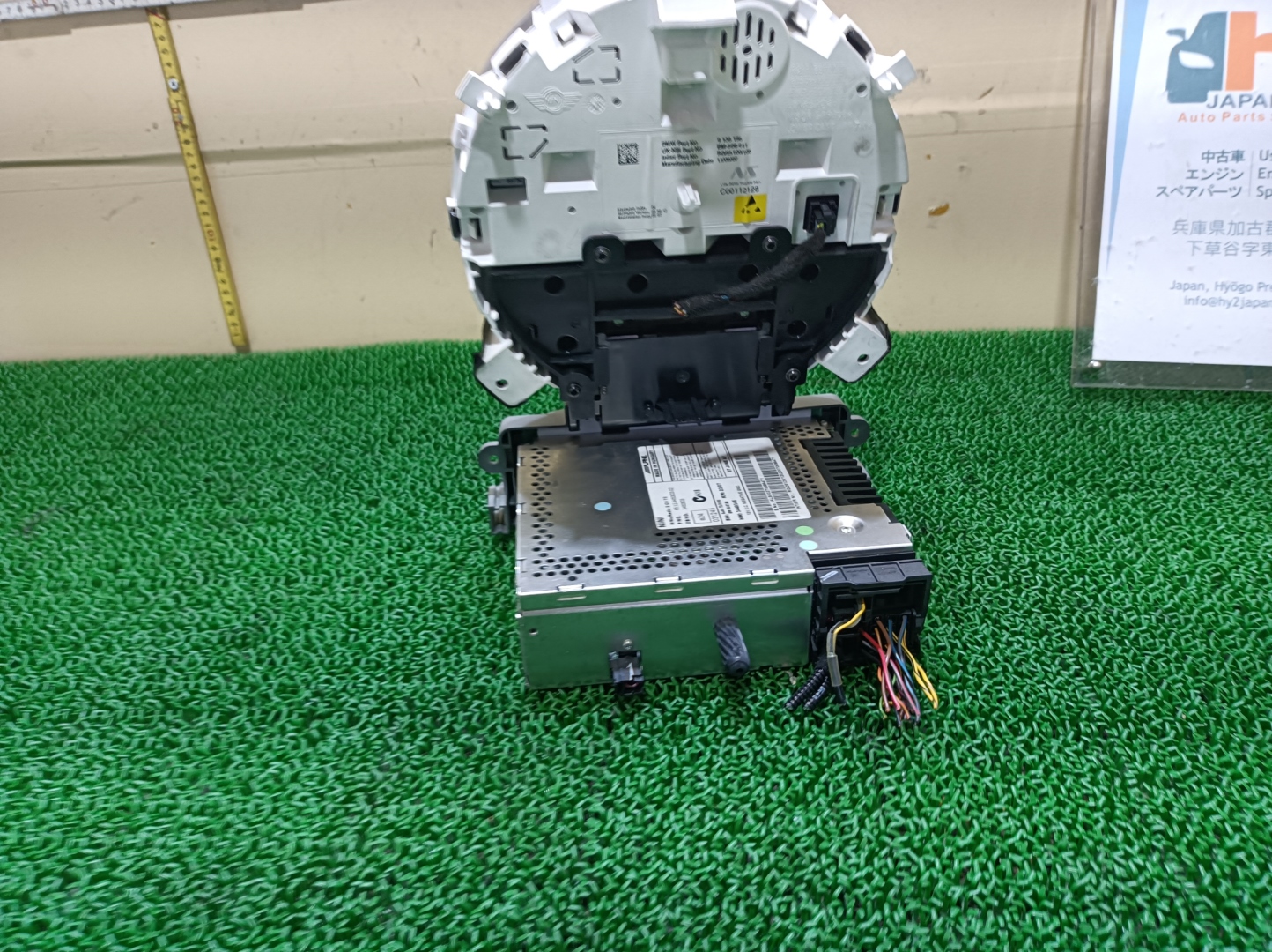 ミニ スピードメーター クーパー S ABA-MF16S MF16S ミニ クラブマン / R55 ミニ カブリオ / R57 2007