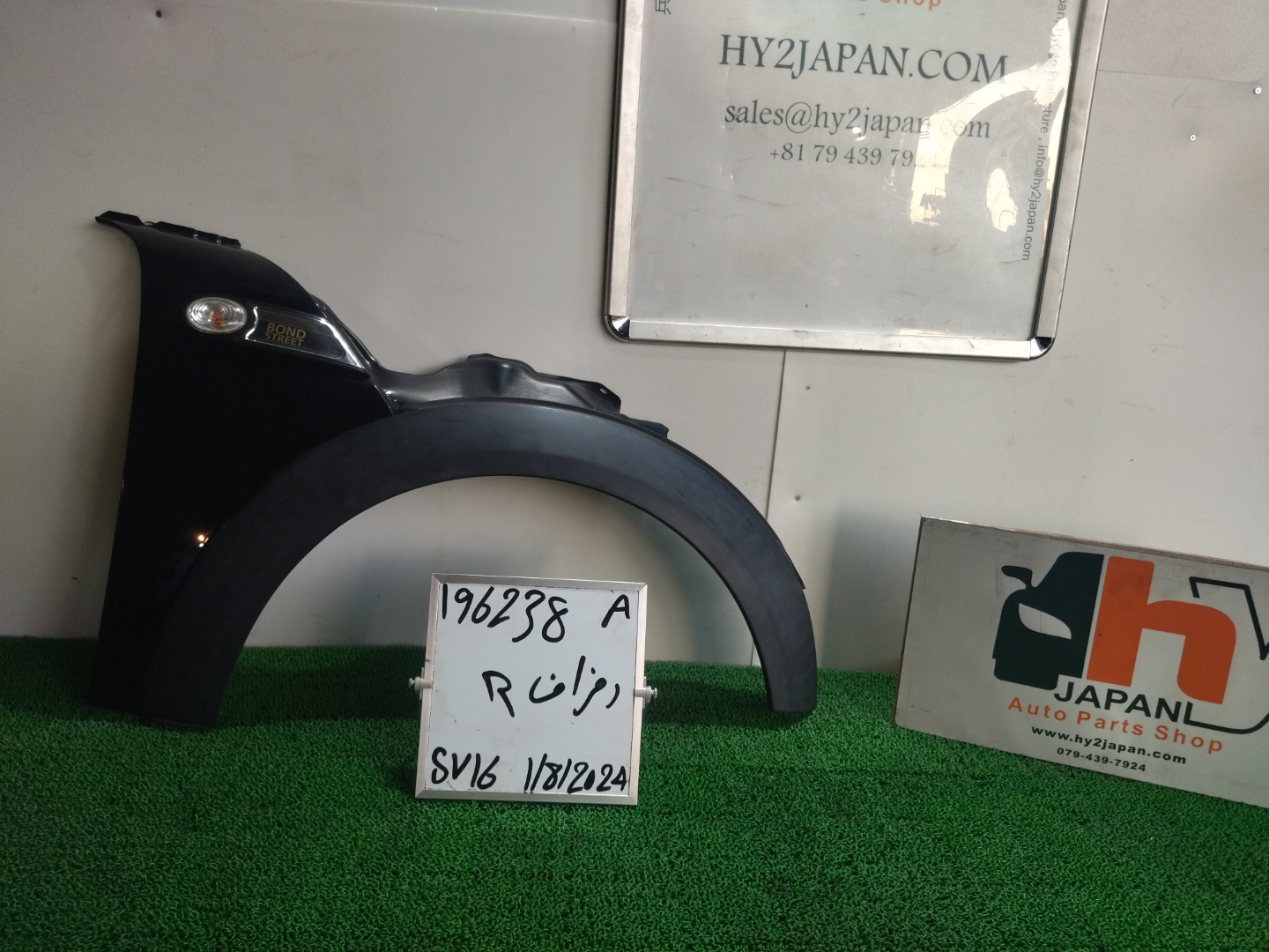 ミニ フロントフェンダー フェンダーパネル 右 クーパーS DBA-ZG16 ZG16 2013