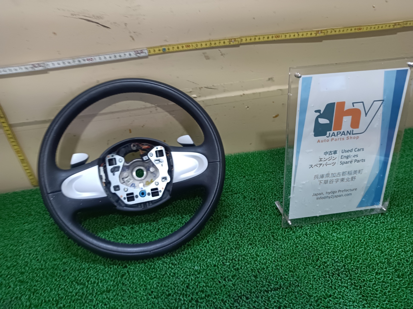 ミニ ステアリングホイール エアバッグ無し ワン ABA-ME14 ME14 クラブマン / R55 カブリオ / R57 2007