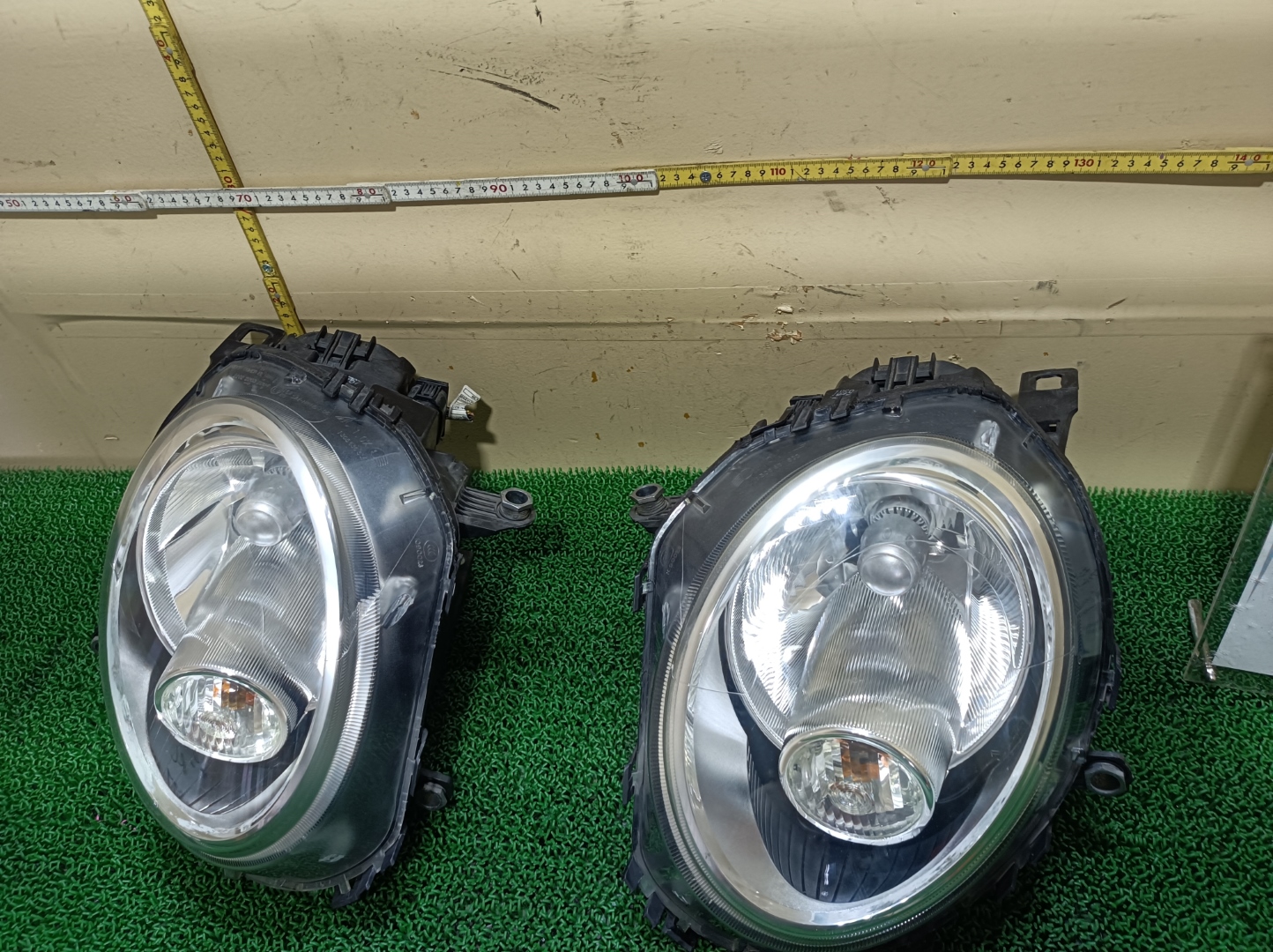 ミニ ヘッドライト ヘッドランプ 左右 ワン CBA-SR16 SR16 クラブマン / R55 カブリオ / R57 クーペ / R58 ロードスター / R59 2013