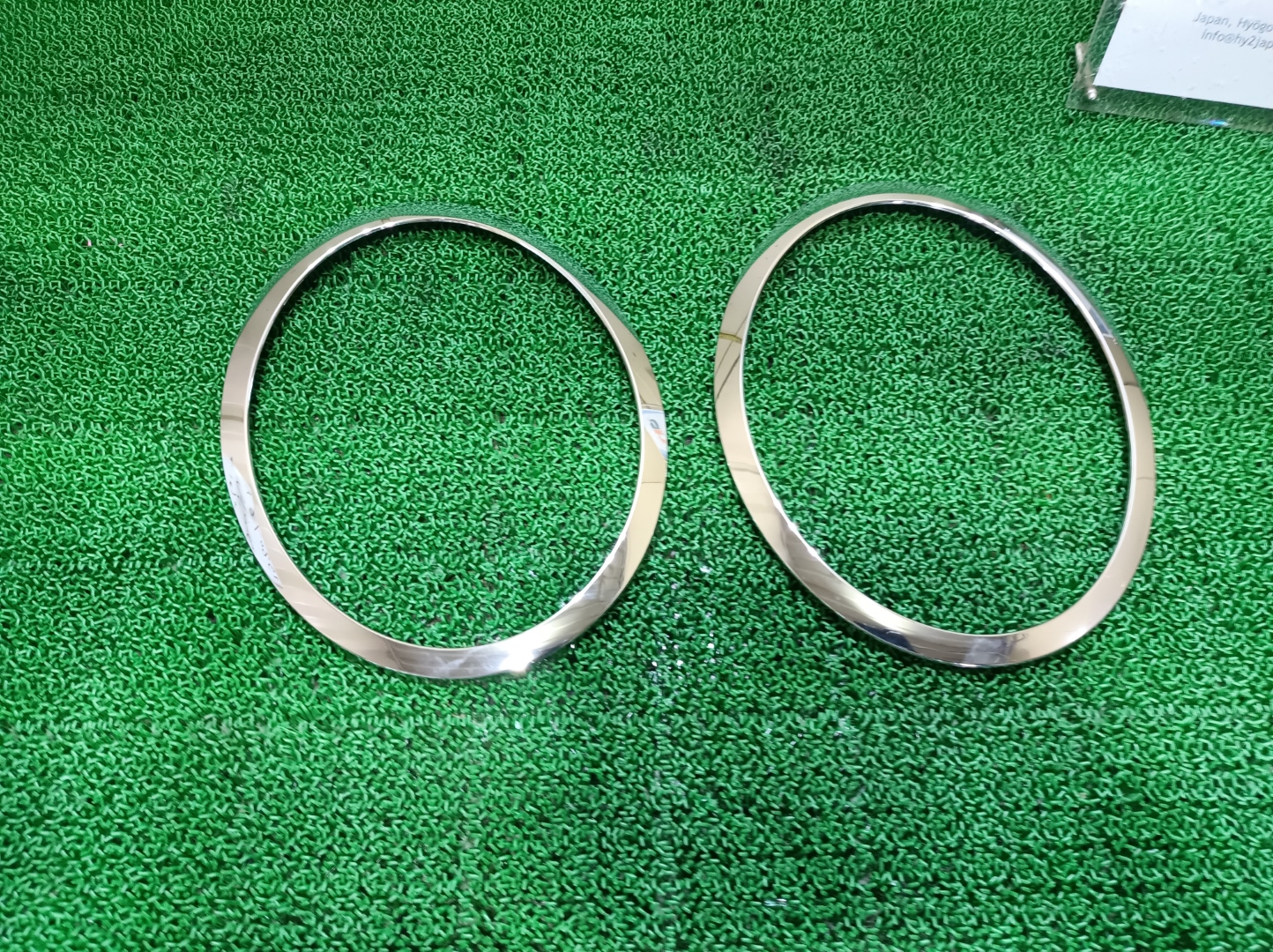 ミニ ヘッドライトトリム 左右 ワン ABA-ME14 ME14 クラブマン / R55 カブリオ / R57 クーペ / R58 ロードスター / R59 2009