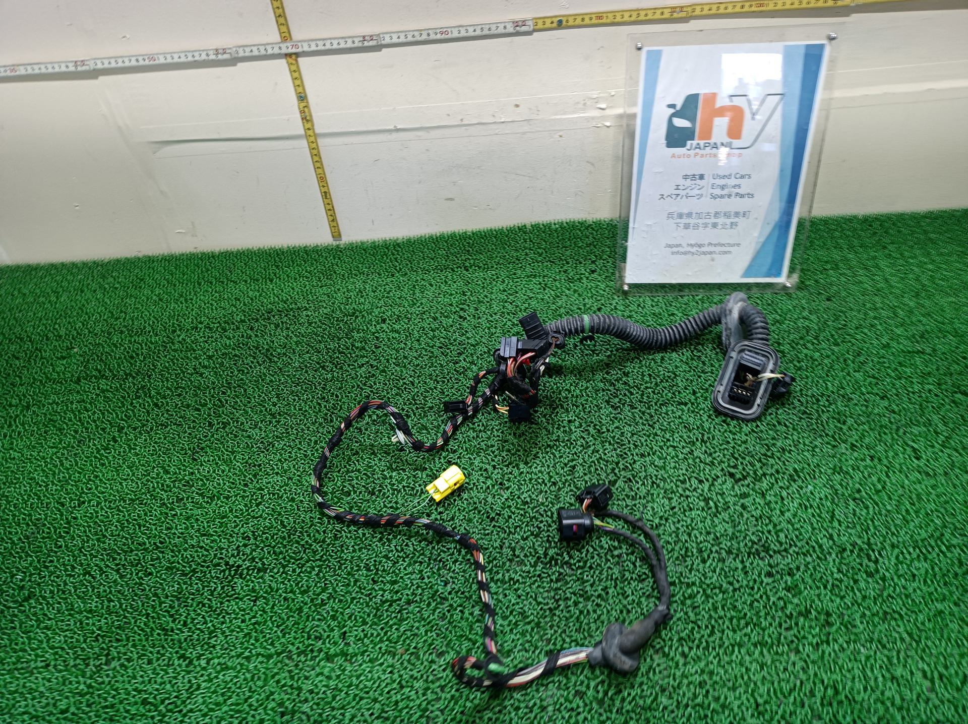 ポルシェ フロントドアワイヤーハーネス 左 パナメーラ 4S ABA-970M48A 970M48A 2010