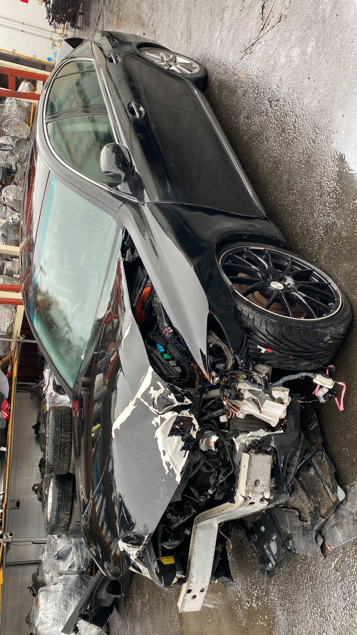 BMW ヘッドライトトリム 左右 ミニクーパー クラブマン 2008 ABA-ML16