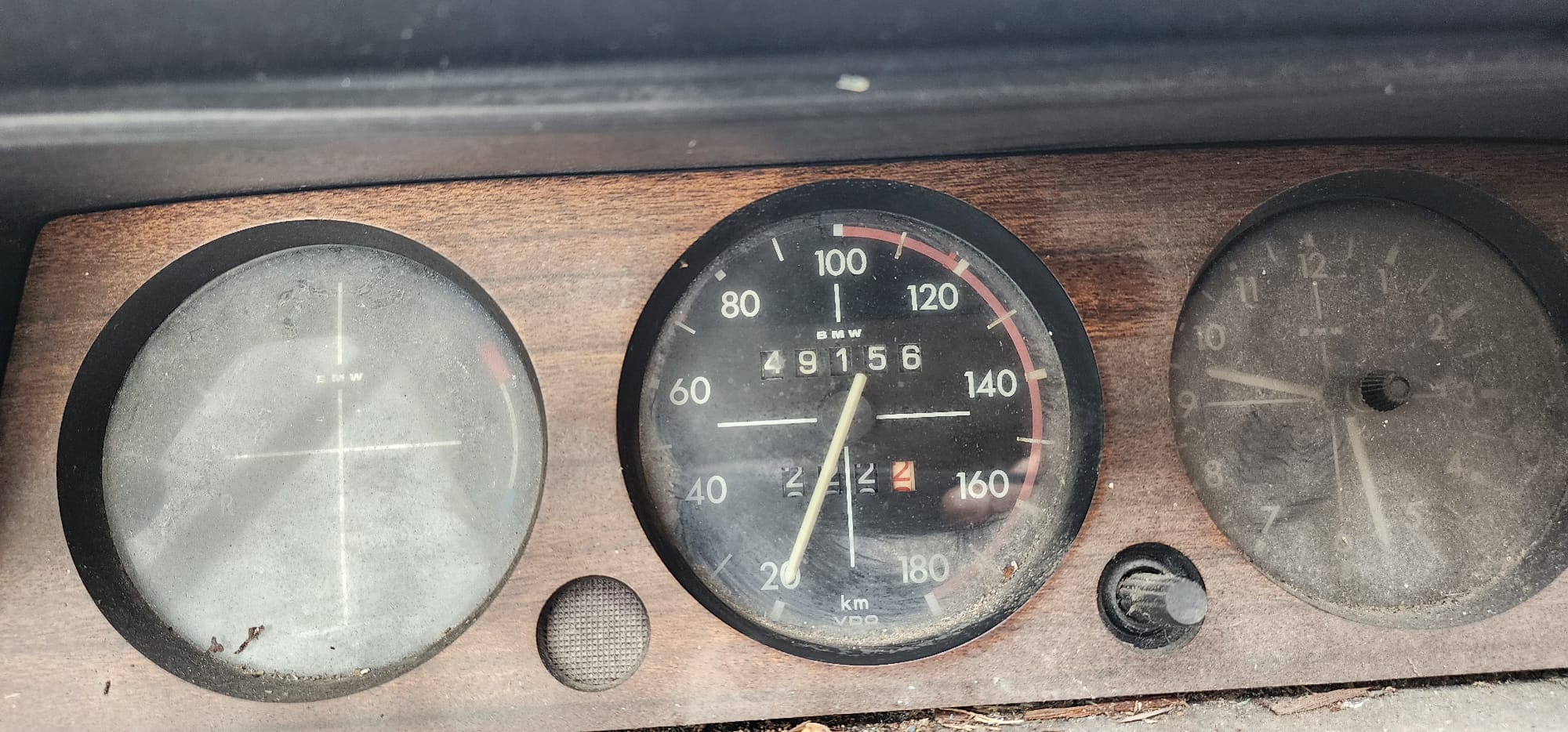 BMW フロントドア グリップハンドル 左 1502 - 2002tti 走行49156㎞ 1976 hyj#