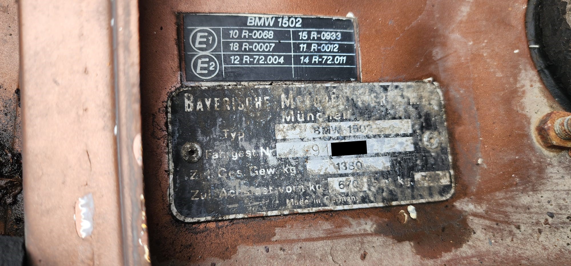 BMW フロントクォーターガラス レギュレーター メカニズム 右 1502 - 2002tti 走行49156㎞ 1976 hyj#