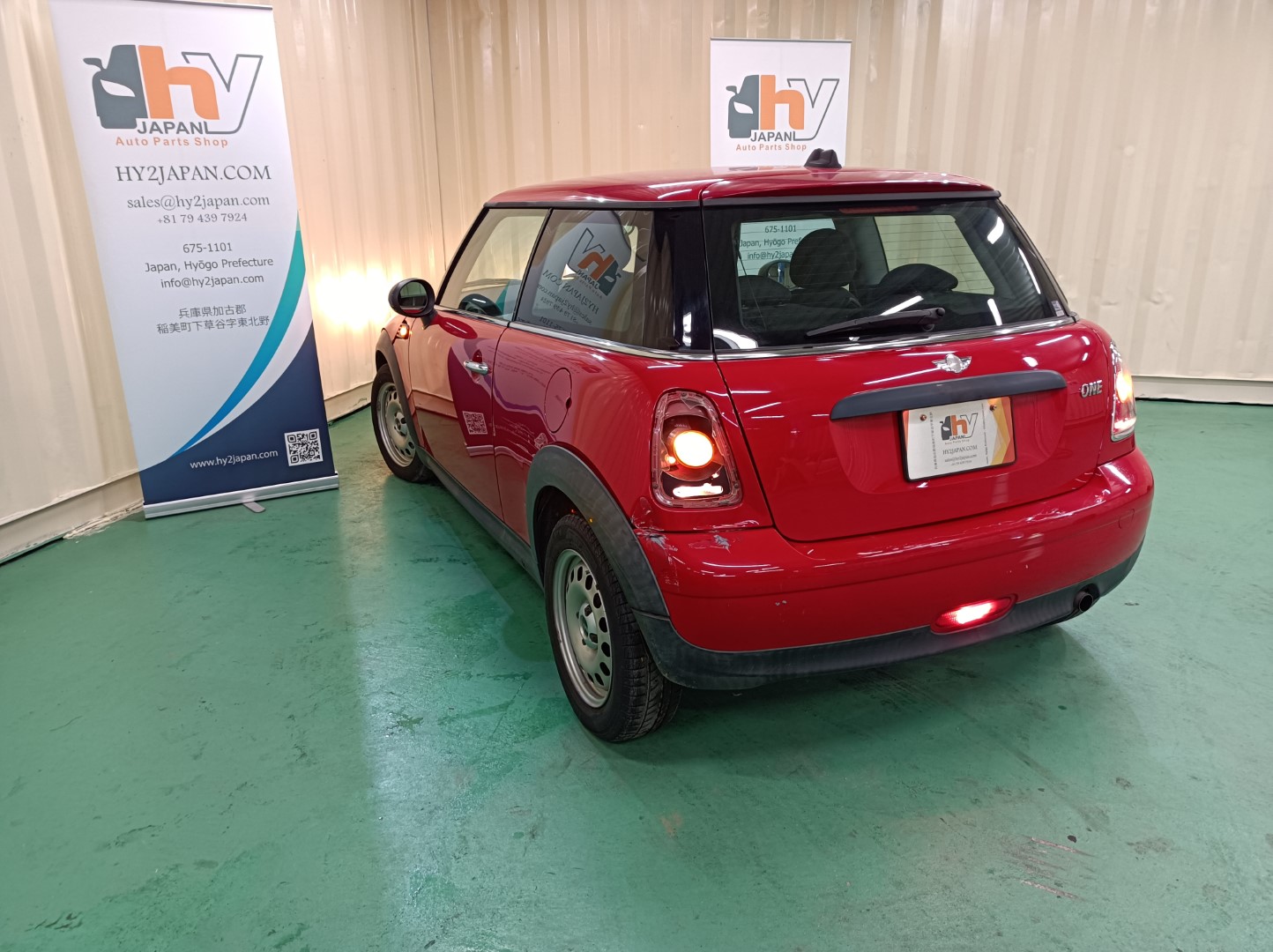 BMW ミニ ミニワン R56 サイドステップ 左 ABA-ME14 2007