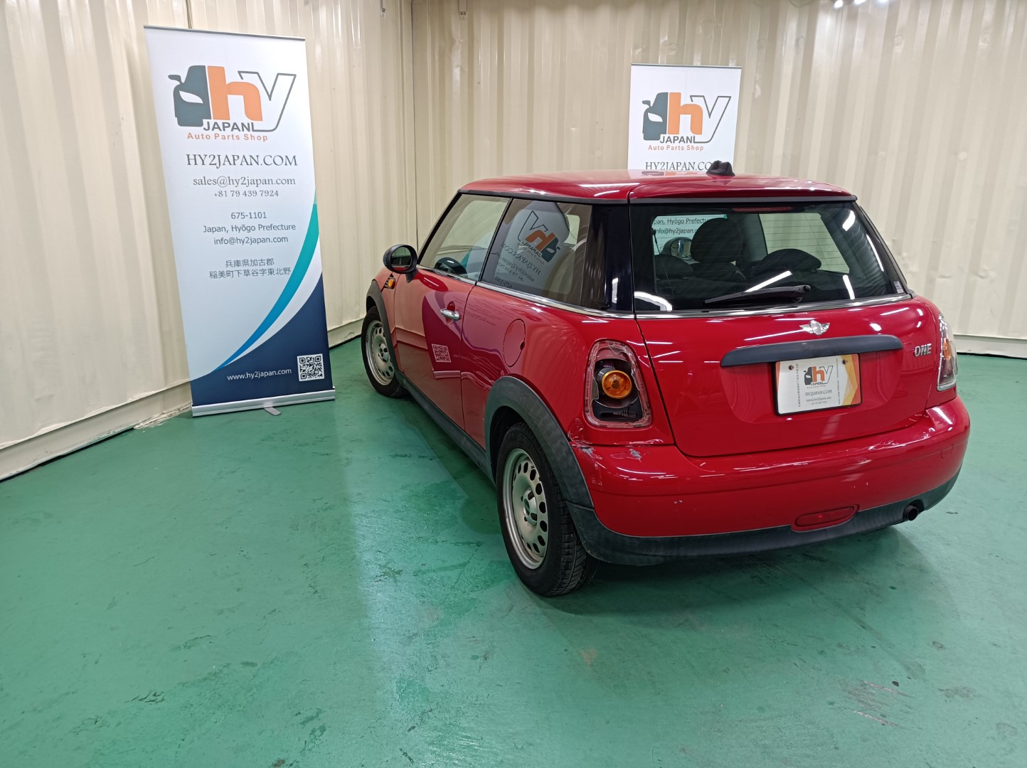 BMW ミニ ミニワン R56 タコメーター 走行距離 61265 km ABA-ME14 2007
