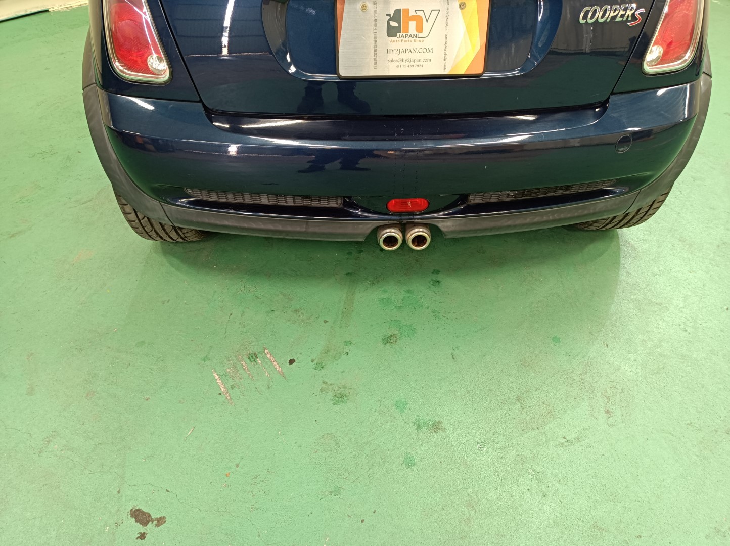 BMW ミニクーパーS R53 リアバンパー GH-RE16 2006
