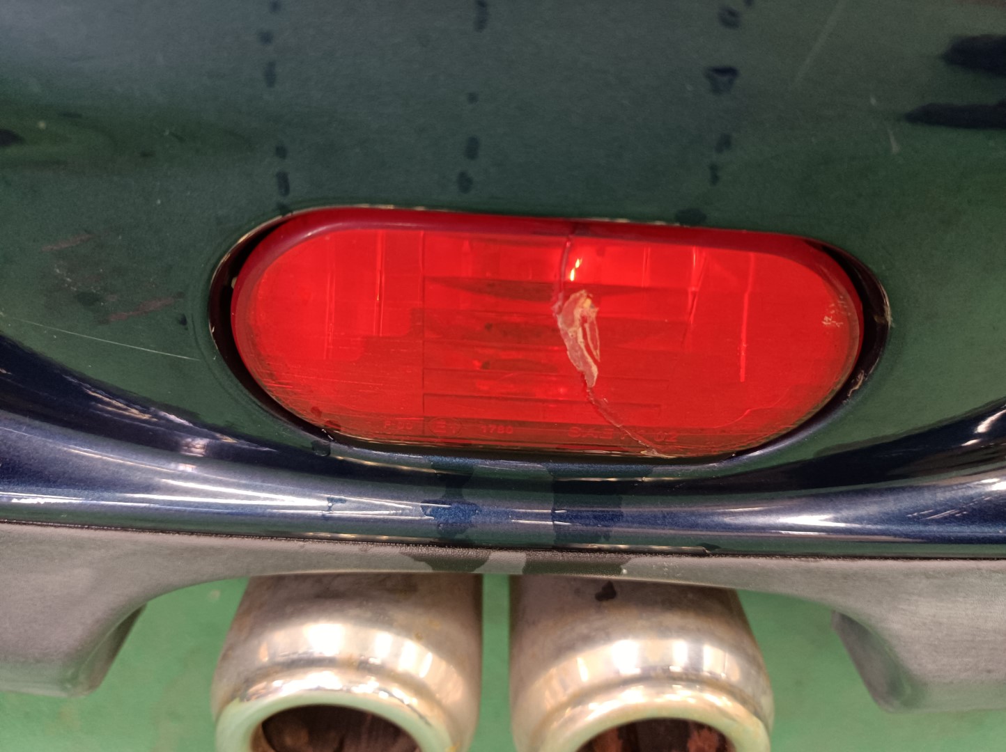 BMW ミニクーパーS R53 リアバンパー GH-RE16 2006