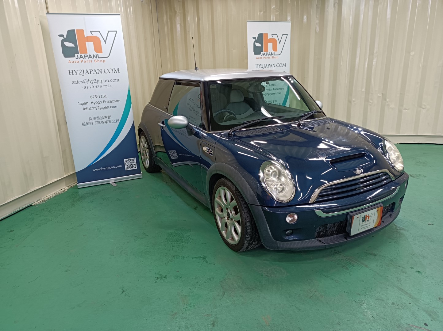 BMW ミニクーパーS R53 GH-RE16 ドアミラー コントロール モジュール ユニット 2006