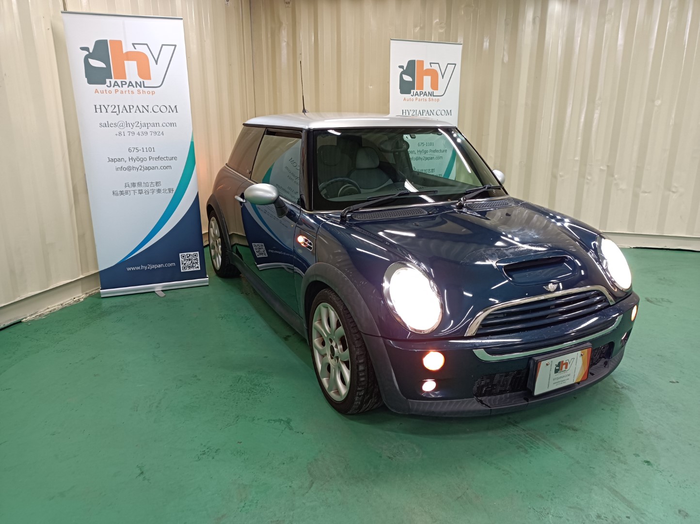 BMW ミニクーパーS R53 GH-RE16 ドアミラー コントロール モジュール ユニット 2006