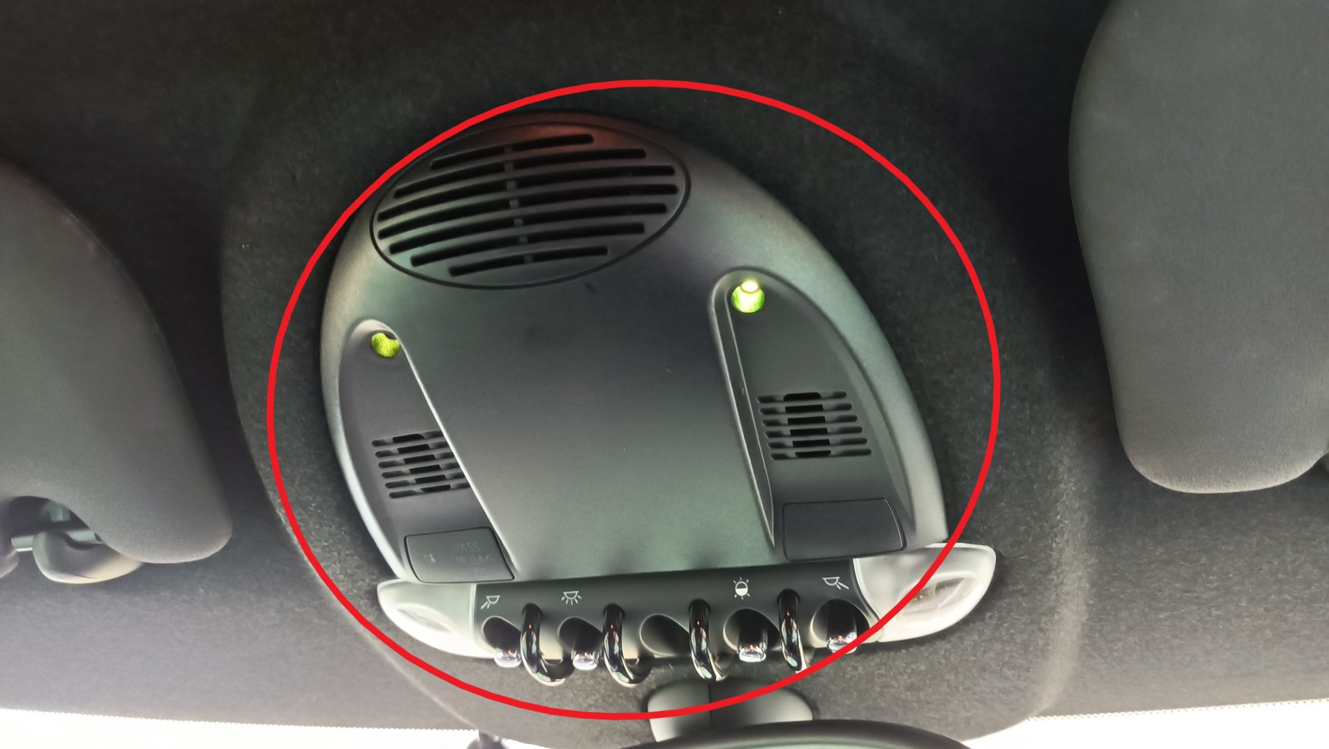 BMW ミニ ルームランプ クーパークラブマン DBA-ZF16 ( R55 ) 2012