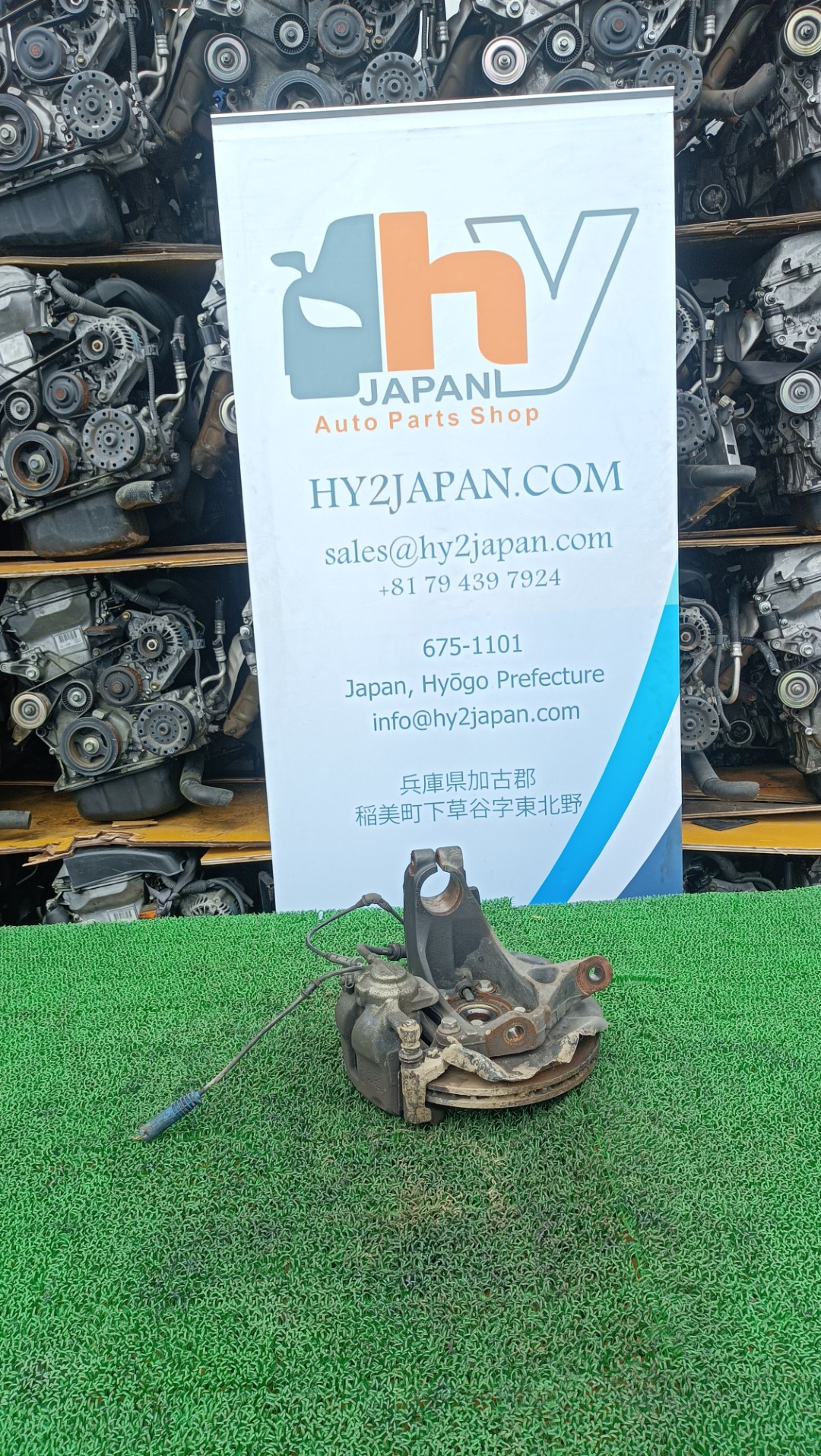 BMW ミニ フロントナックルハブ 右 クーパークラブマン 走行 129015km DBA-ZF16 ( R55 ) 2012