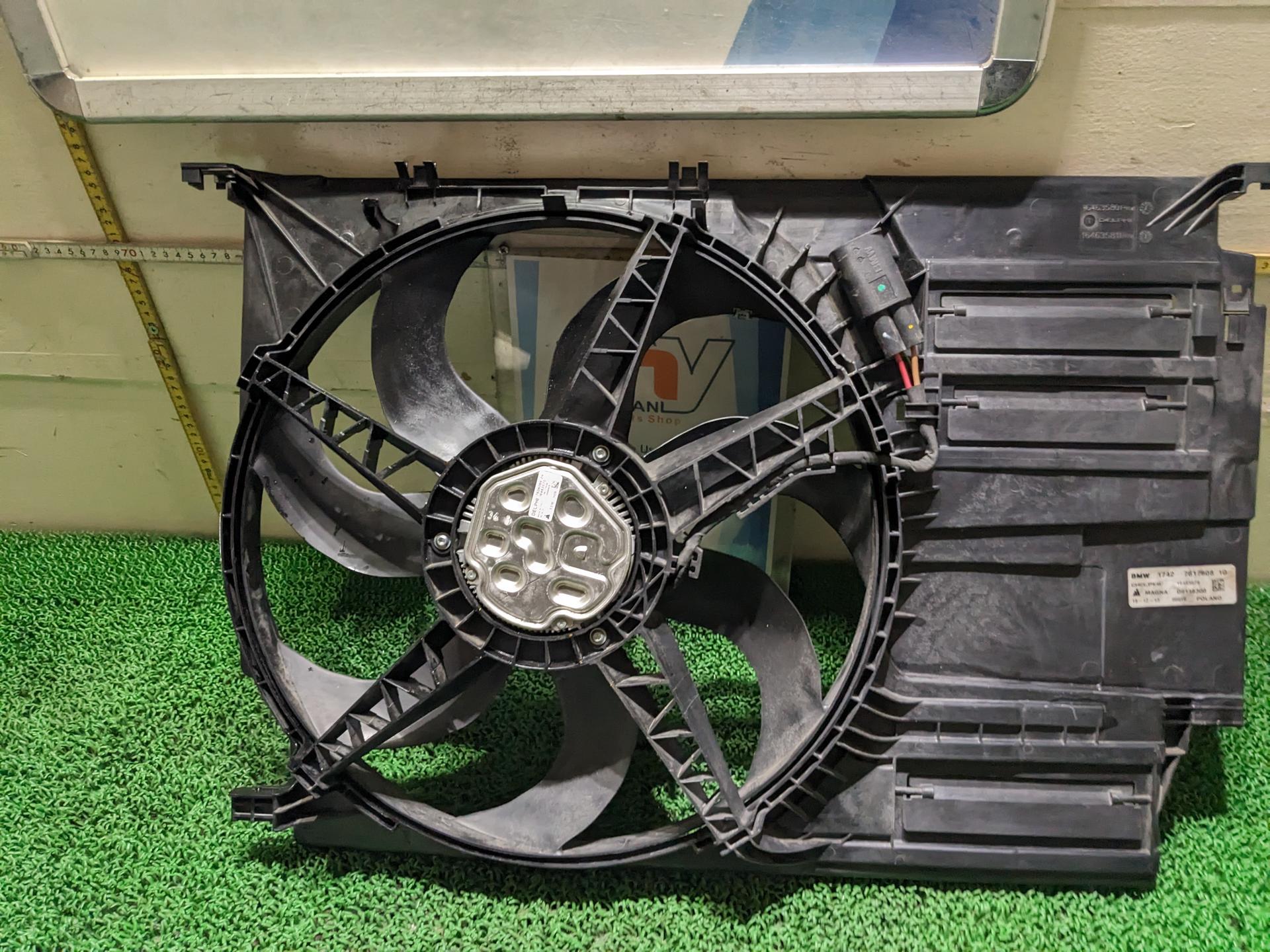 ミニ ラジエーター冷却ファン シュラウド付 クーパーS DBA-XM20 XM20 2014 F56