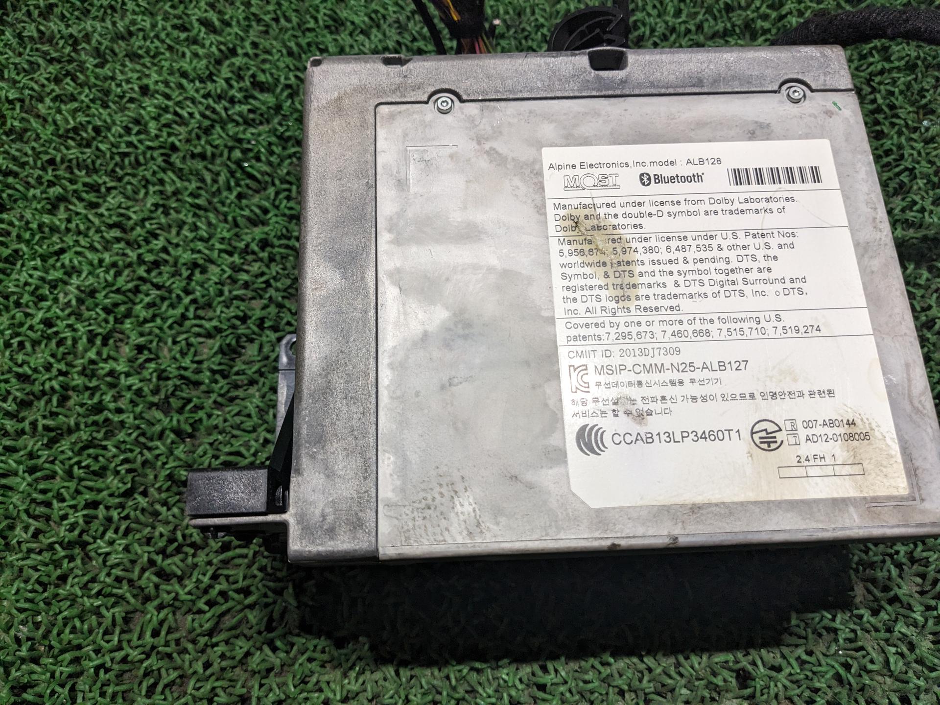 ミニ ラジオプレーヤー オーディオプレーヤー シリアル番号：CCAB13LP3460T1 クーパーS DBA-XM20 XM20 F55 2014 F56